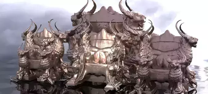 Sargon Ornate Throne 4 designs 