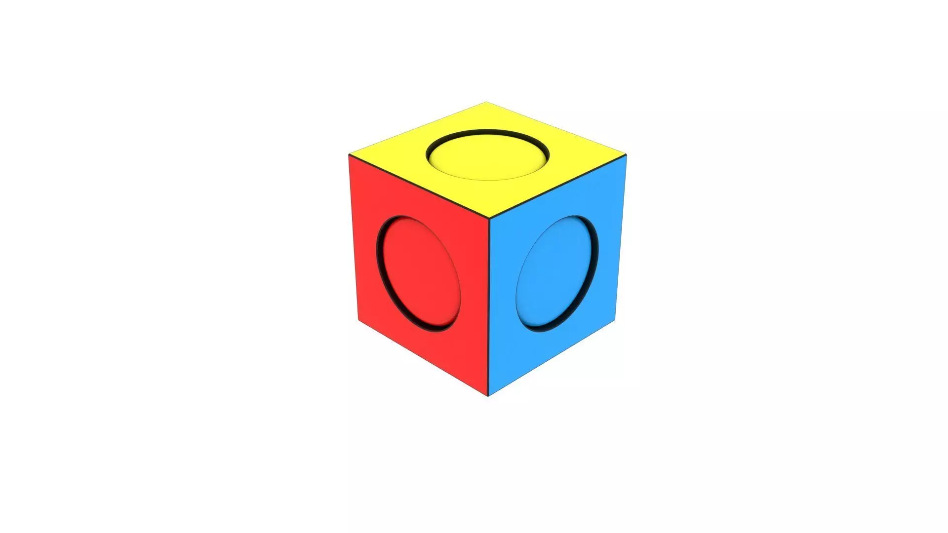 Spinner Cube 3D model