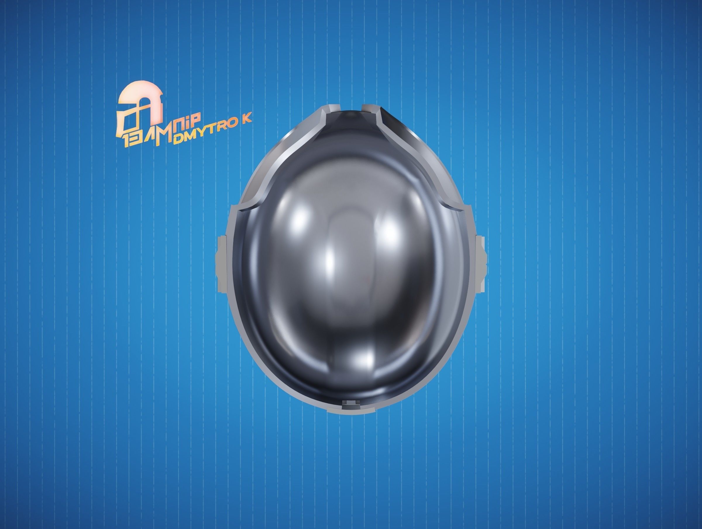 Operator Mandalorian helmet 3D print model_18