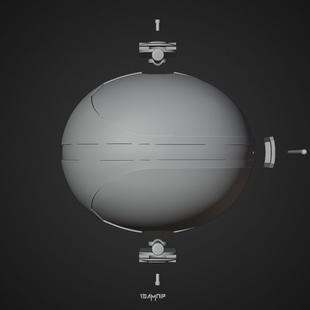 Operator Mandalorian helmet 3D print model_40