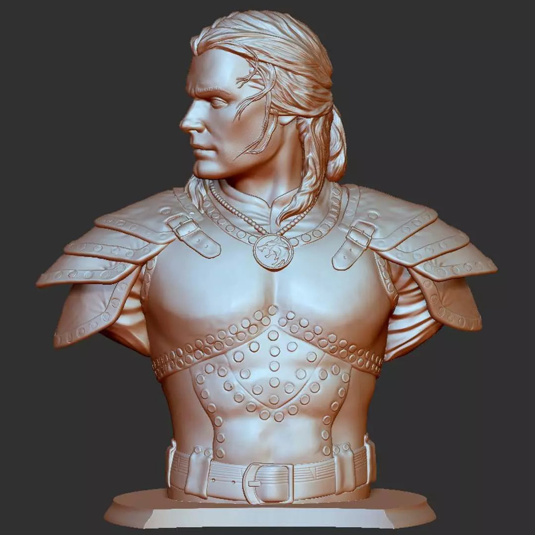 Geralt of Rivia The Witcher from Netflix Season 2 Free 3D print model_0