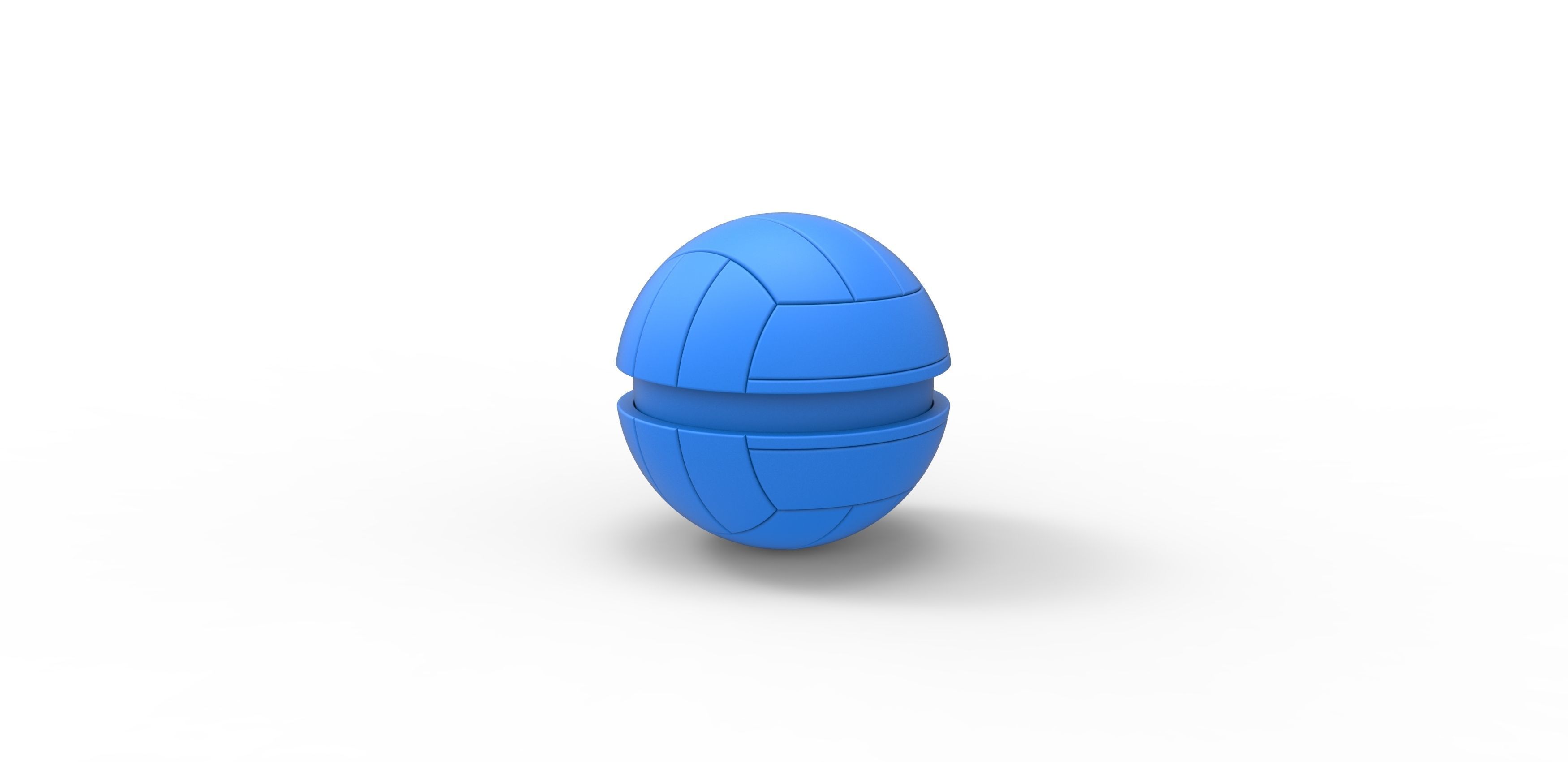 Volleyball style orb 3D print model_16