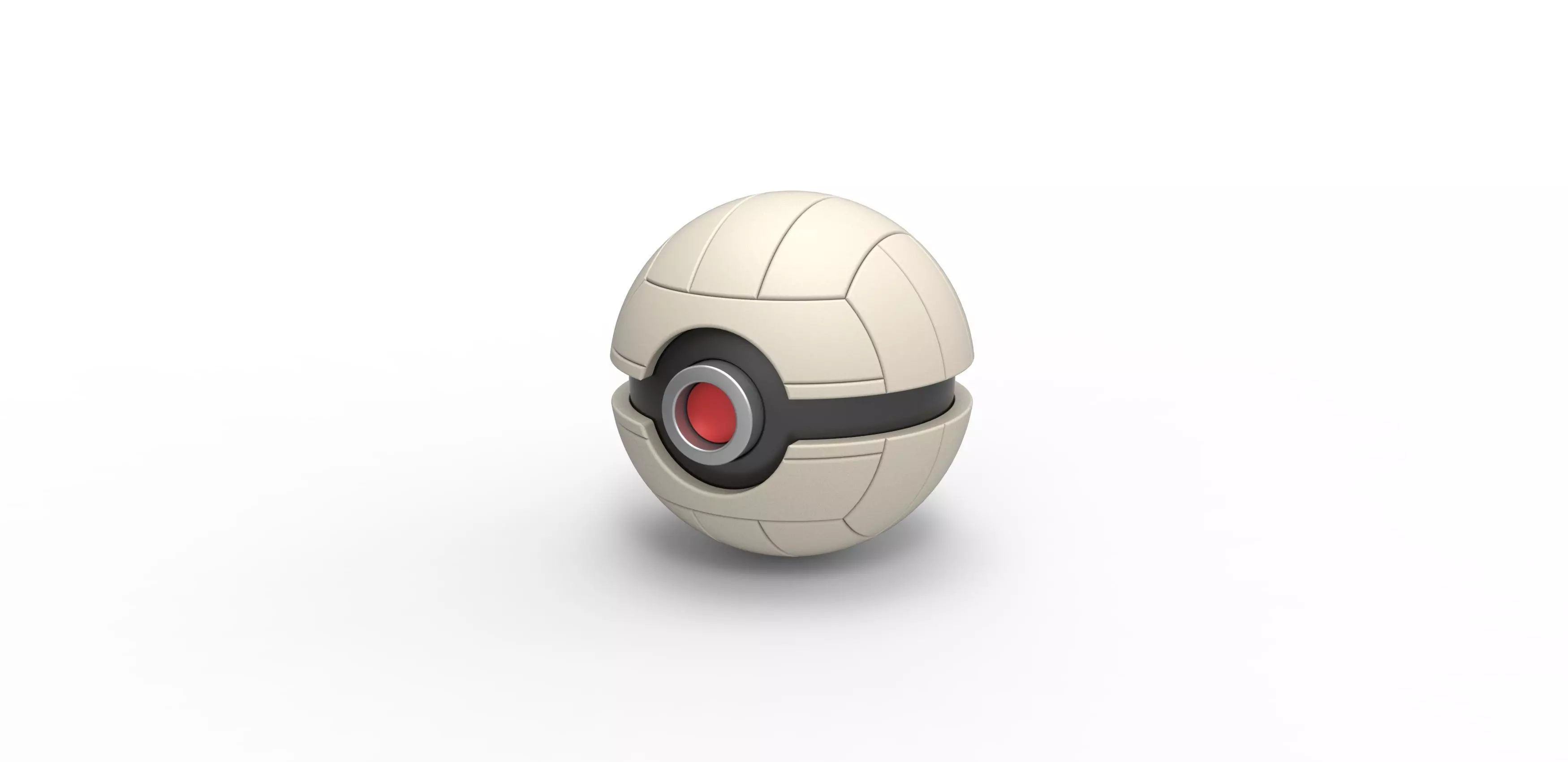 Volleyball style orb 3D print model_0