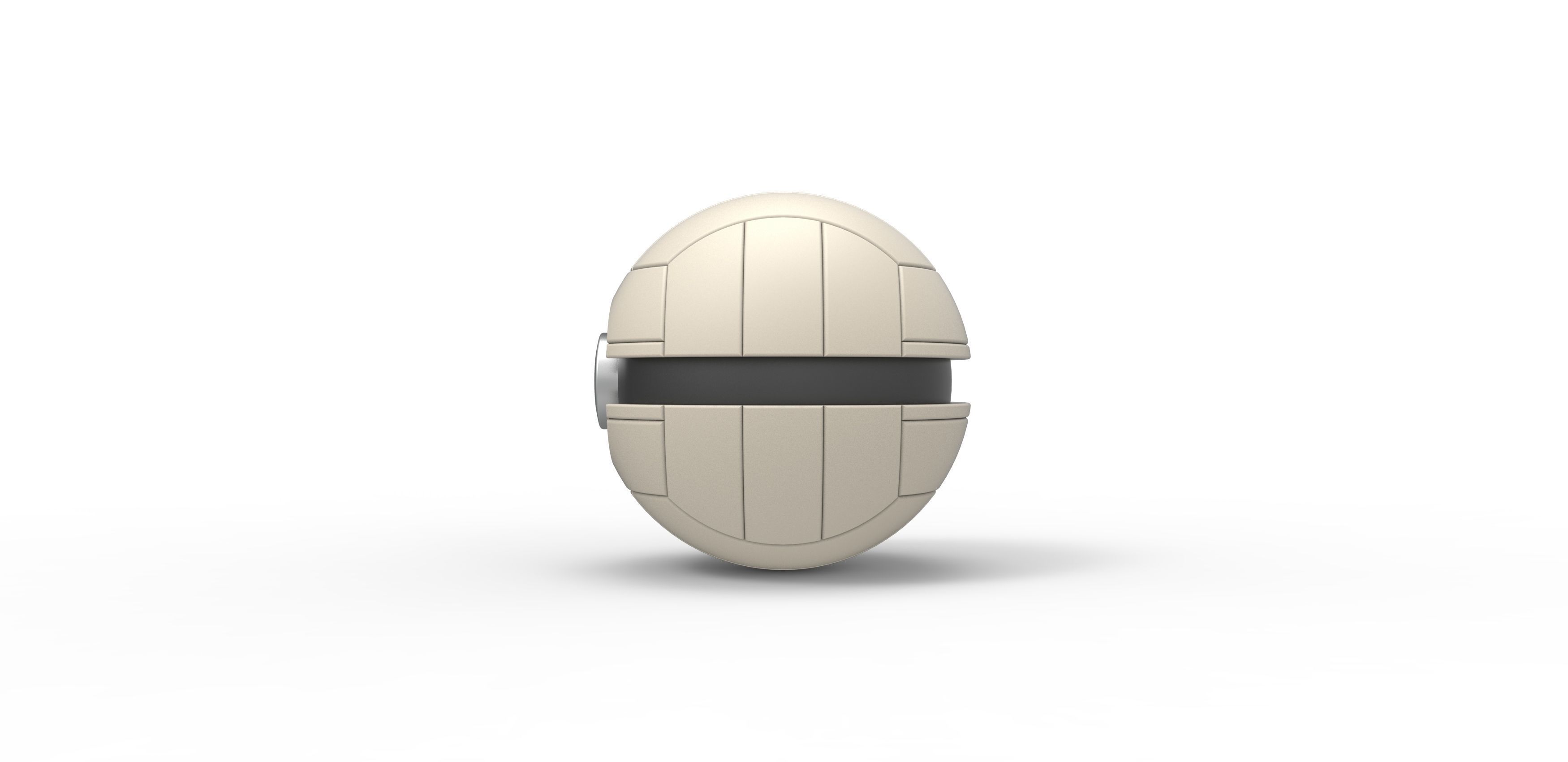 Volleyball style orb 3D print model_6