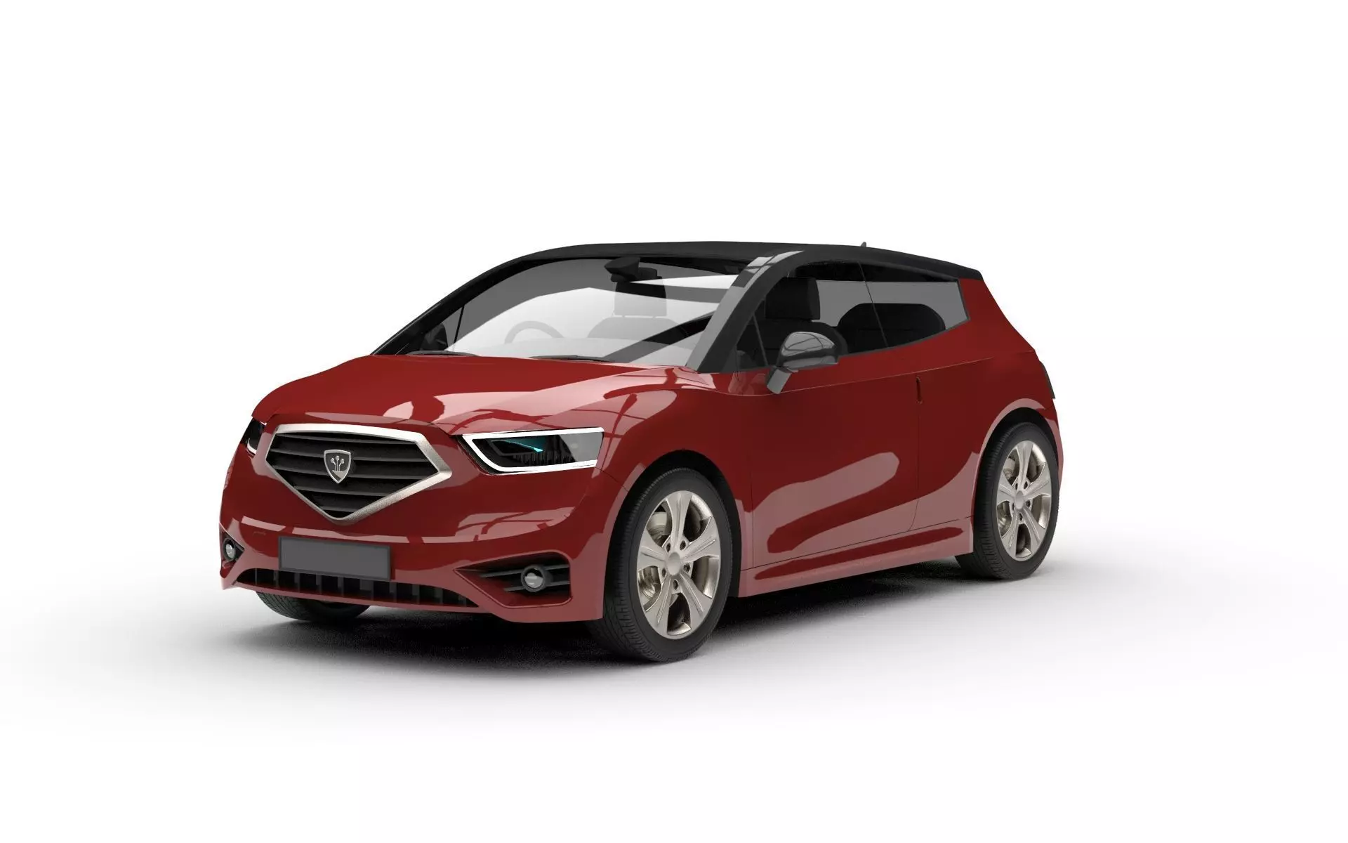 Gunsel B9 Electric Car 3D model