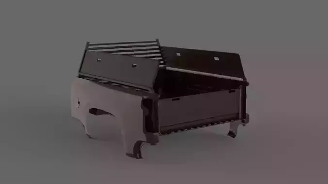 Chevy truck bed rails with cover