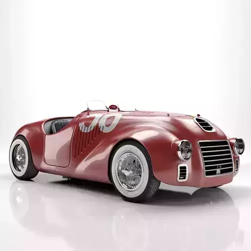 Ferrari 125 S 1947 3D model