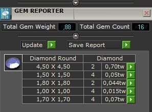 Elegant set engagement and earrings with round diamond 500 3D Model Collection_6