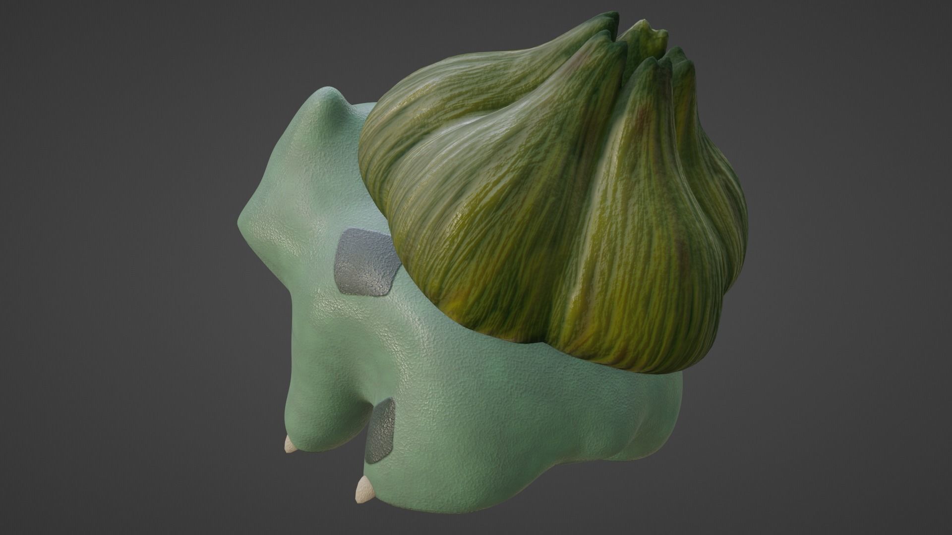 Pokemon Bulbasaur 3D Model Free 3D model_3