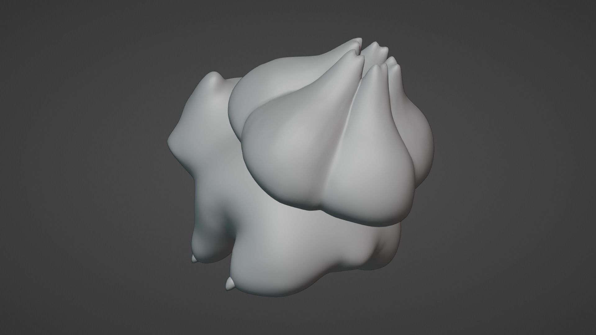 Pokemon Bulbasaur 3D Model Free 3D model_5