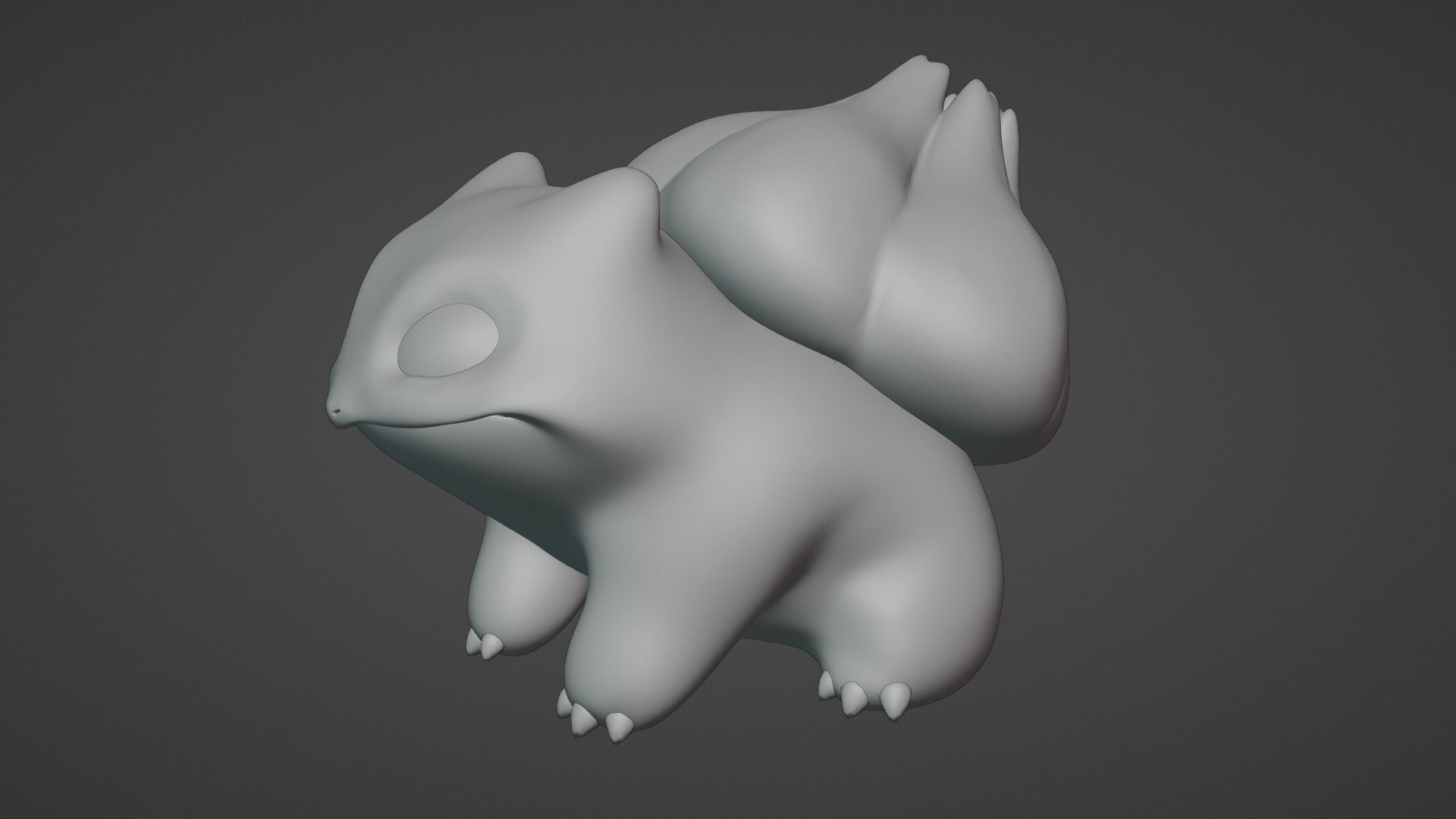 Pokemon Bulbasaur 3D Model Free 3D model_6