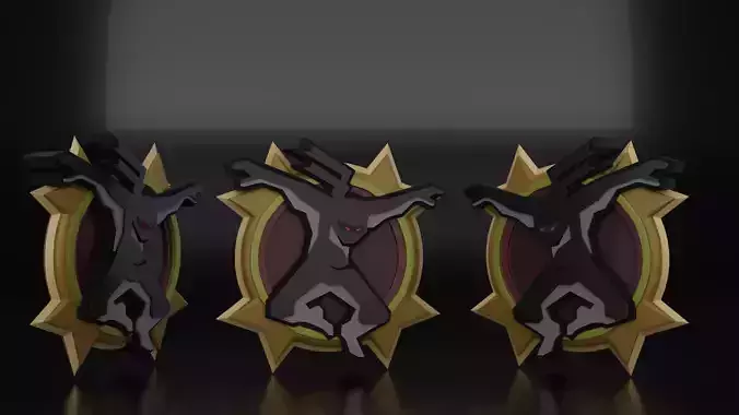 custom ninja badge Halo