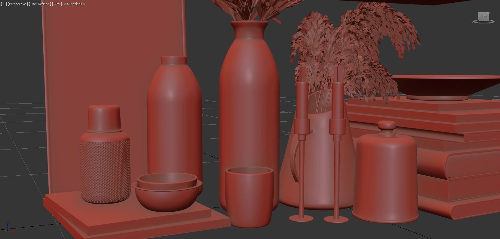 Decor Set 03 3D model_6