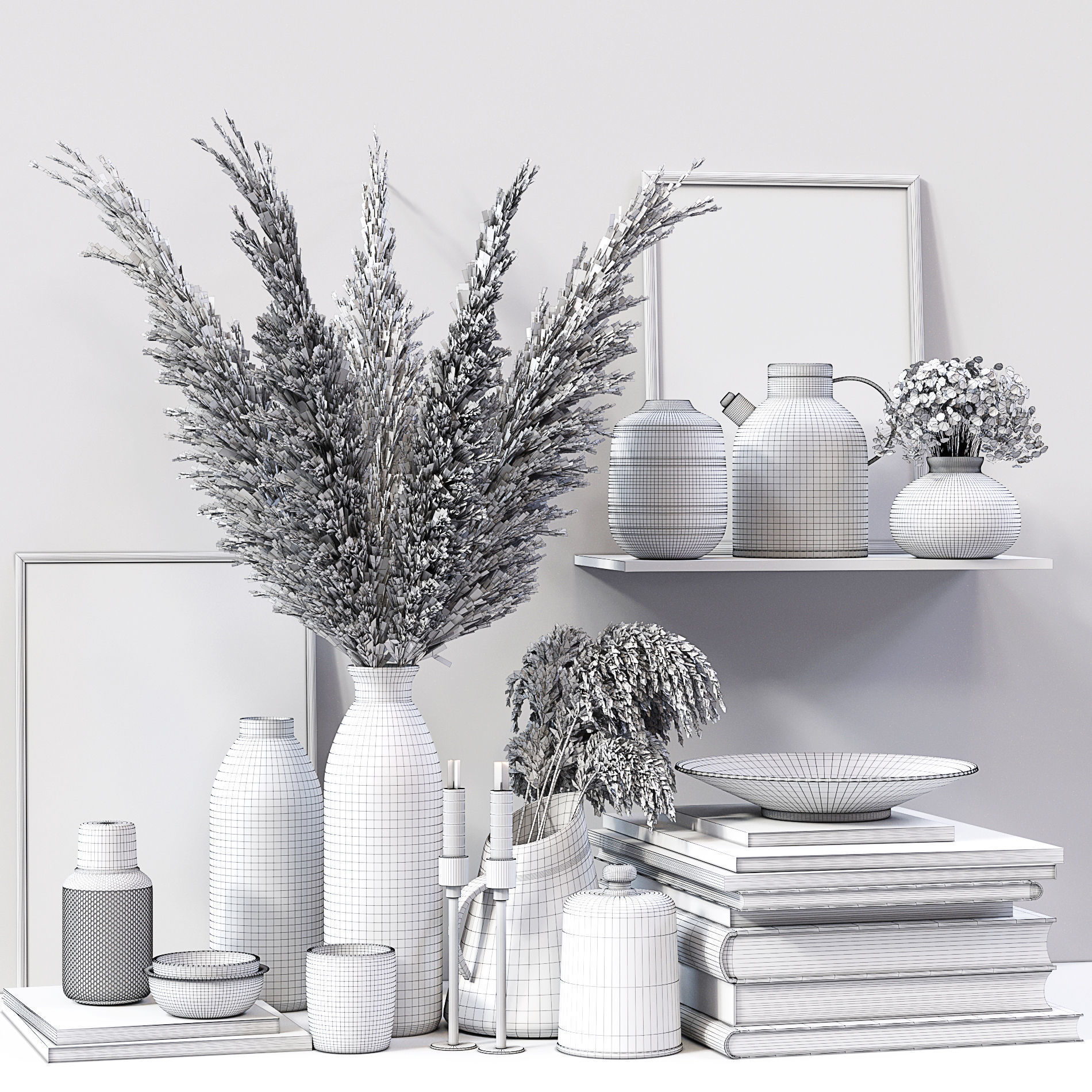Decor Set 03 3D model_4