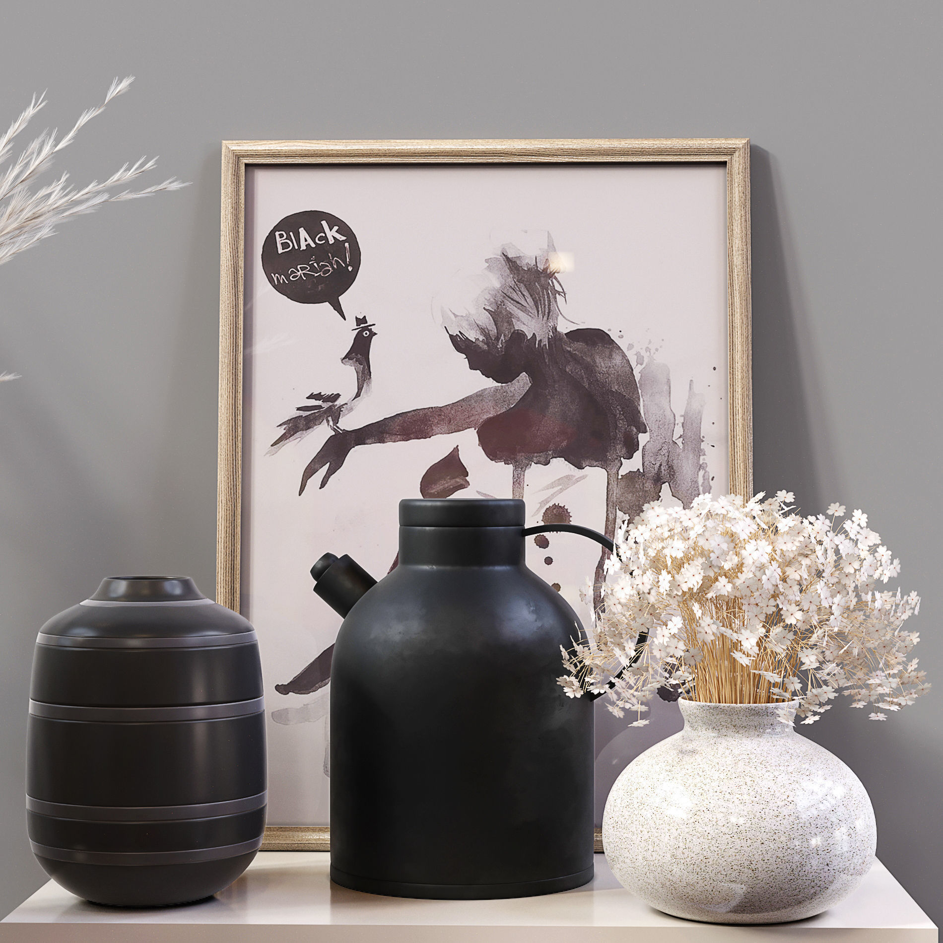 Decor Set 03 3D model_10