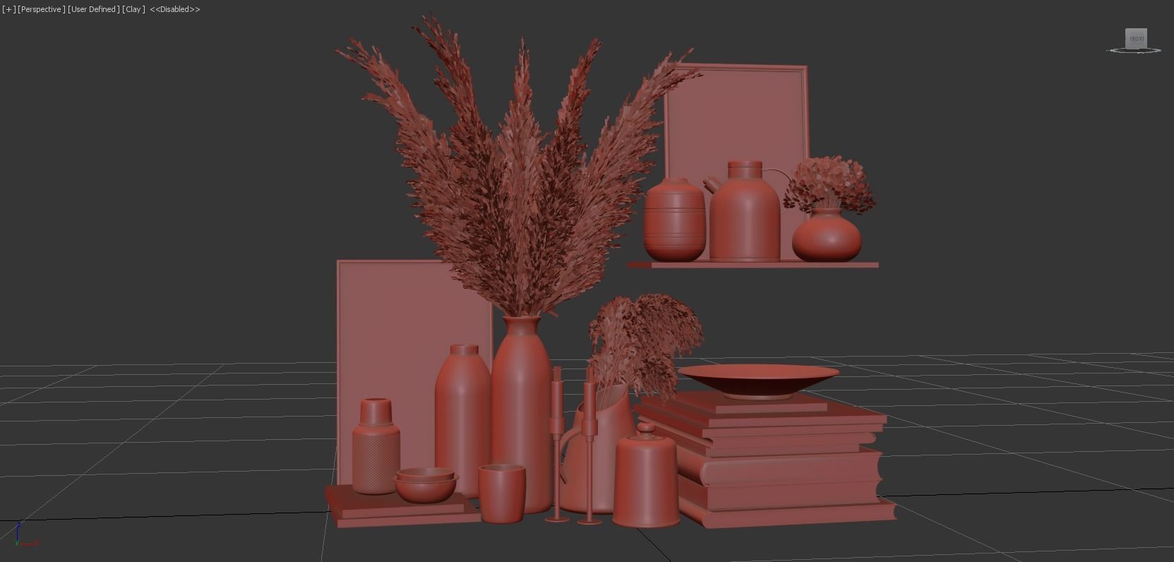 Decor Set 03 3D model_5