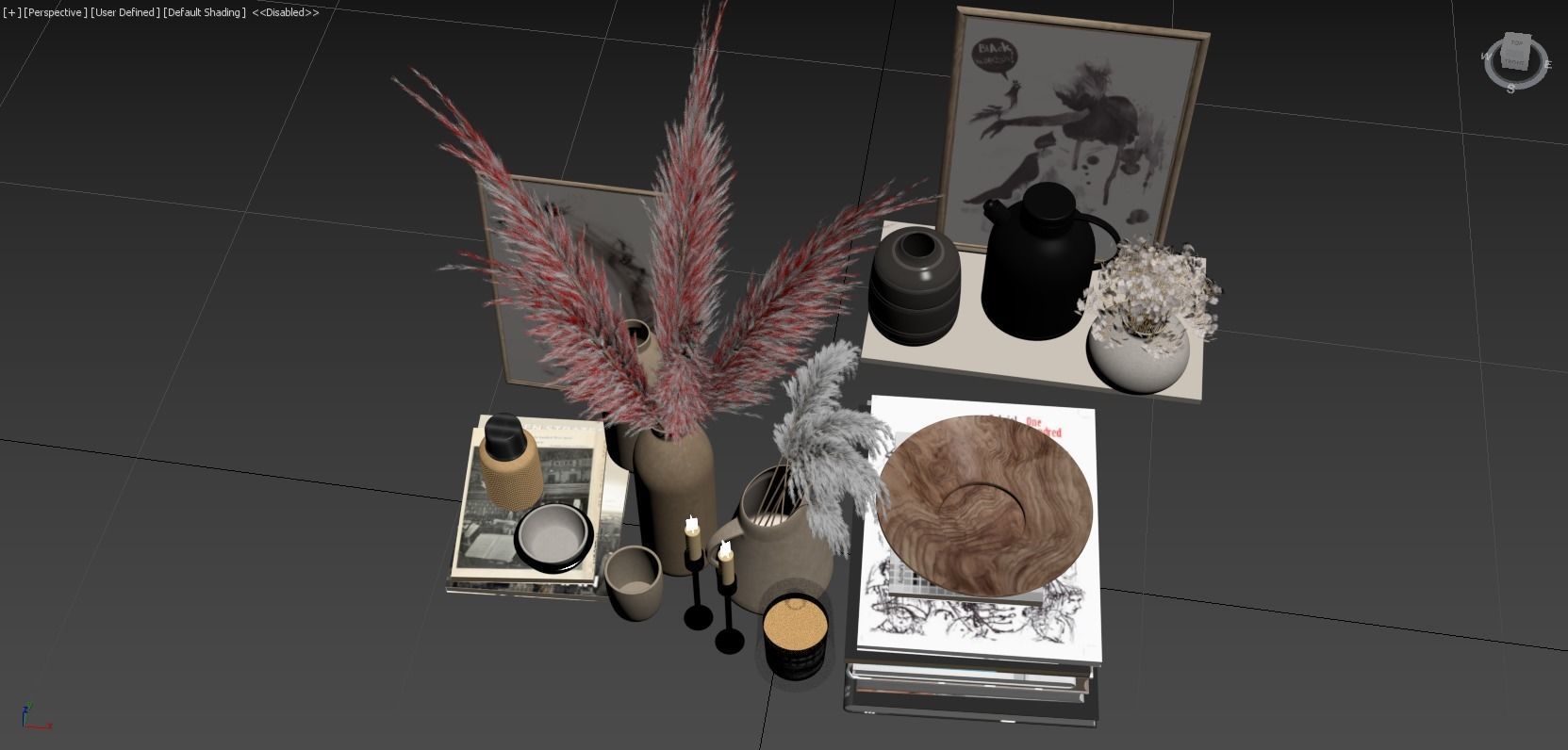 Decor Set 03 3D model_7