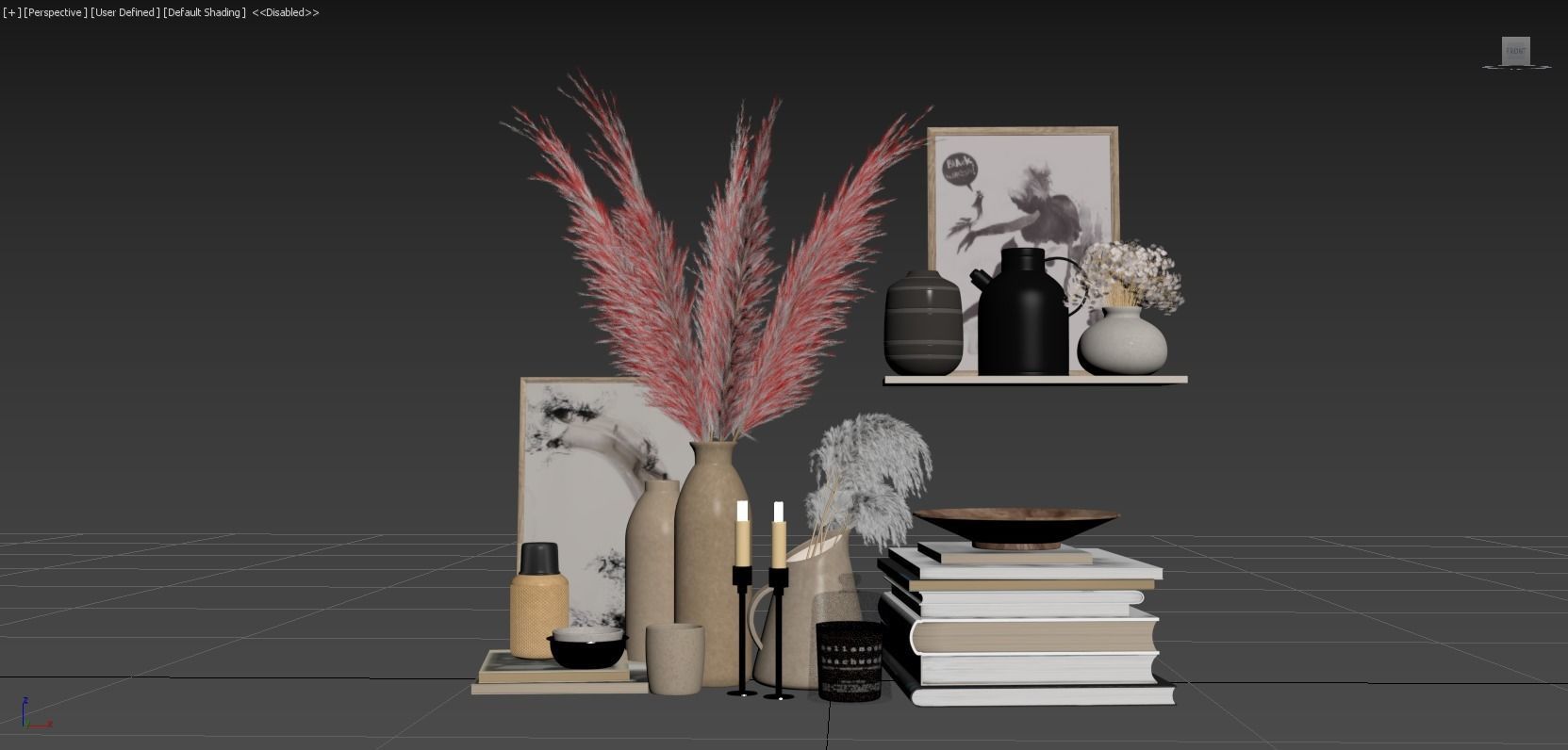 Decor Set 03 3D model_8