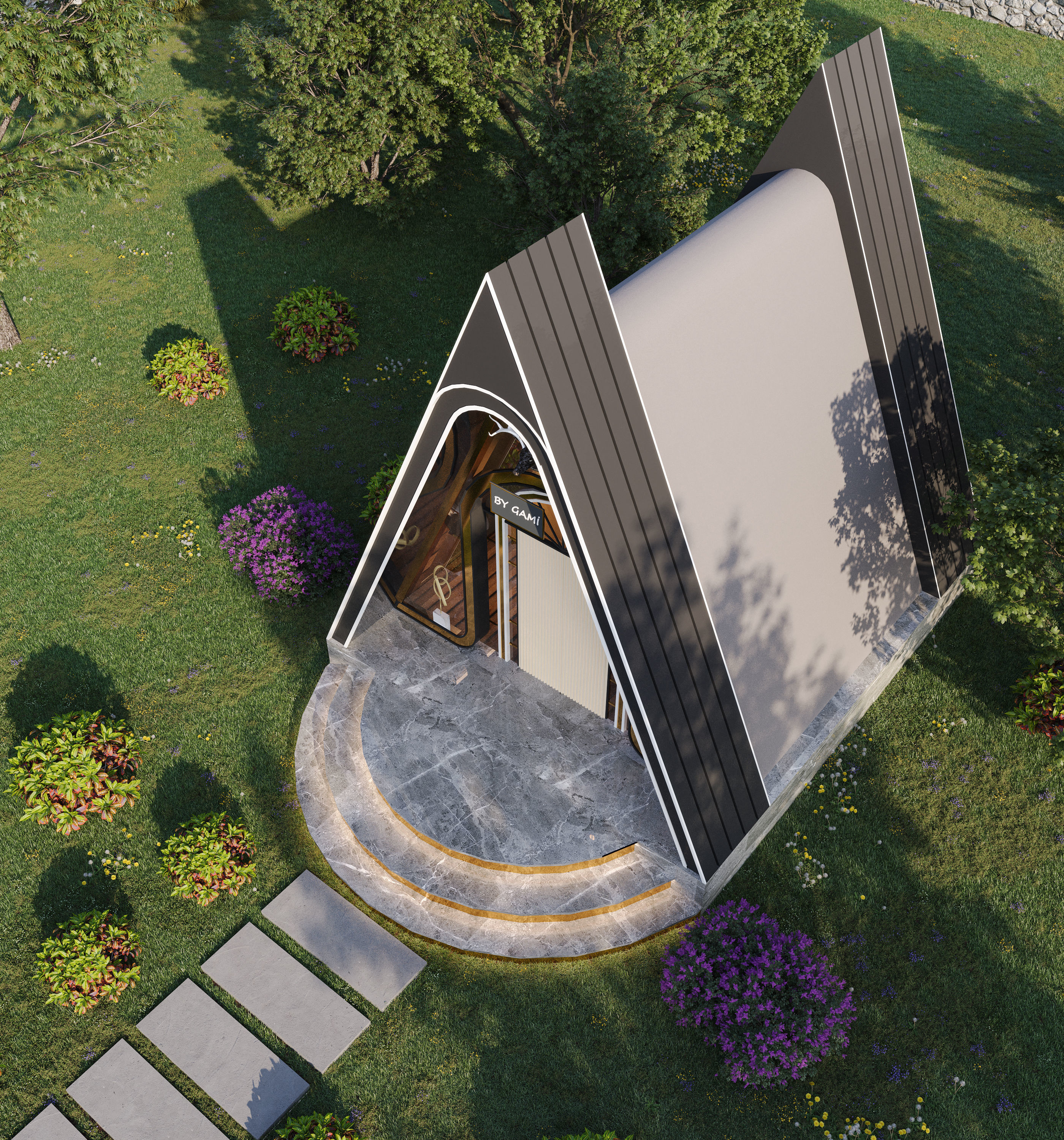  SPECIAL BUNGALOV HOUSE DESIGN MODEL 3D model_1