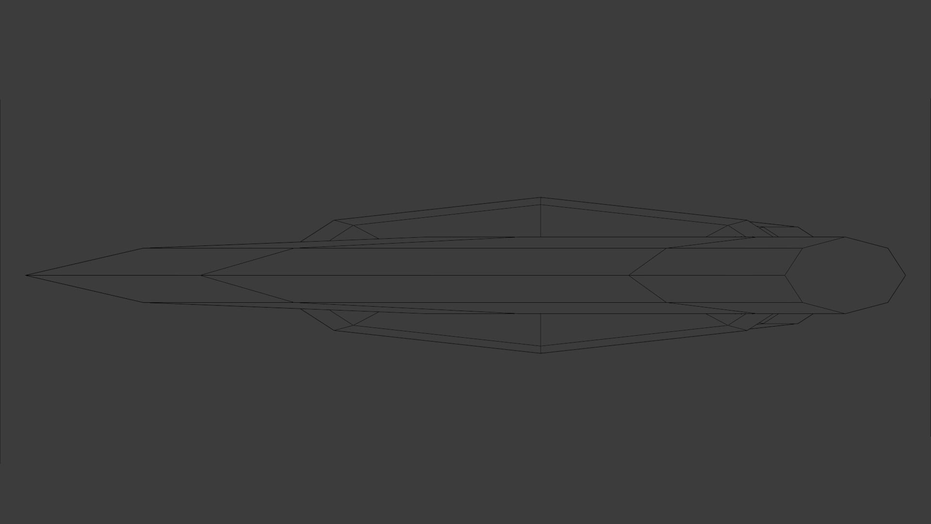 Machete knife Low-poly 3D model_8