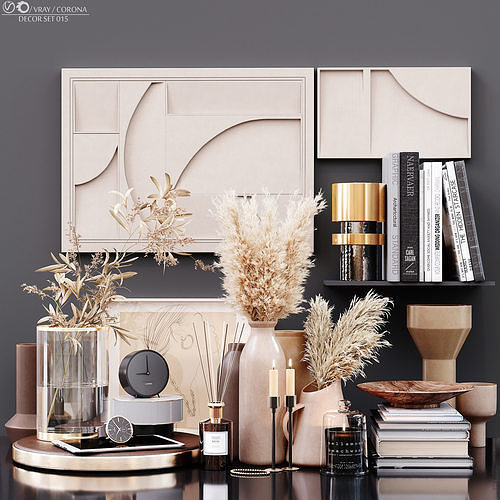 Decor Set 015 3D model