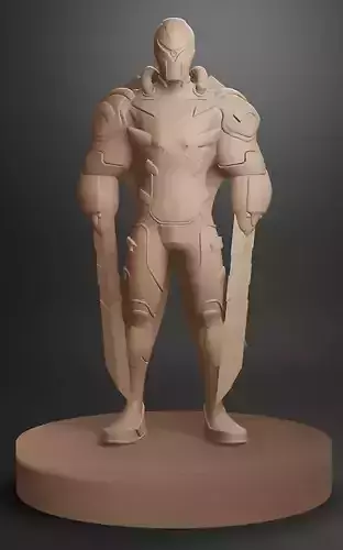 Nano Cyborg 3D print model