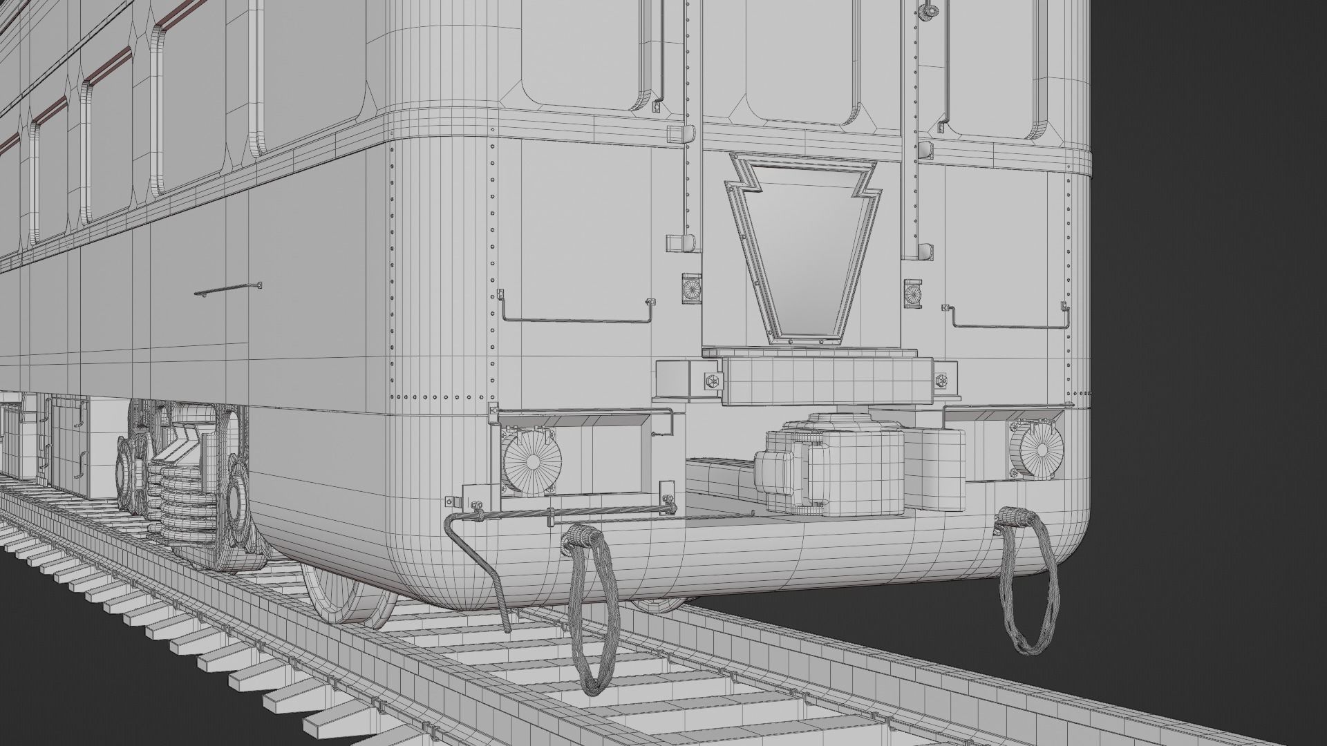 Train 3d Model 3D model_9