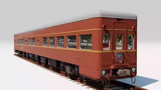 Train 3d Model 3D model Train 3d Model 3D model