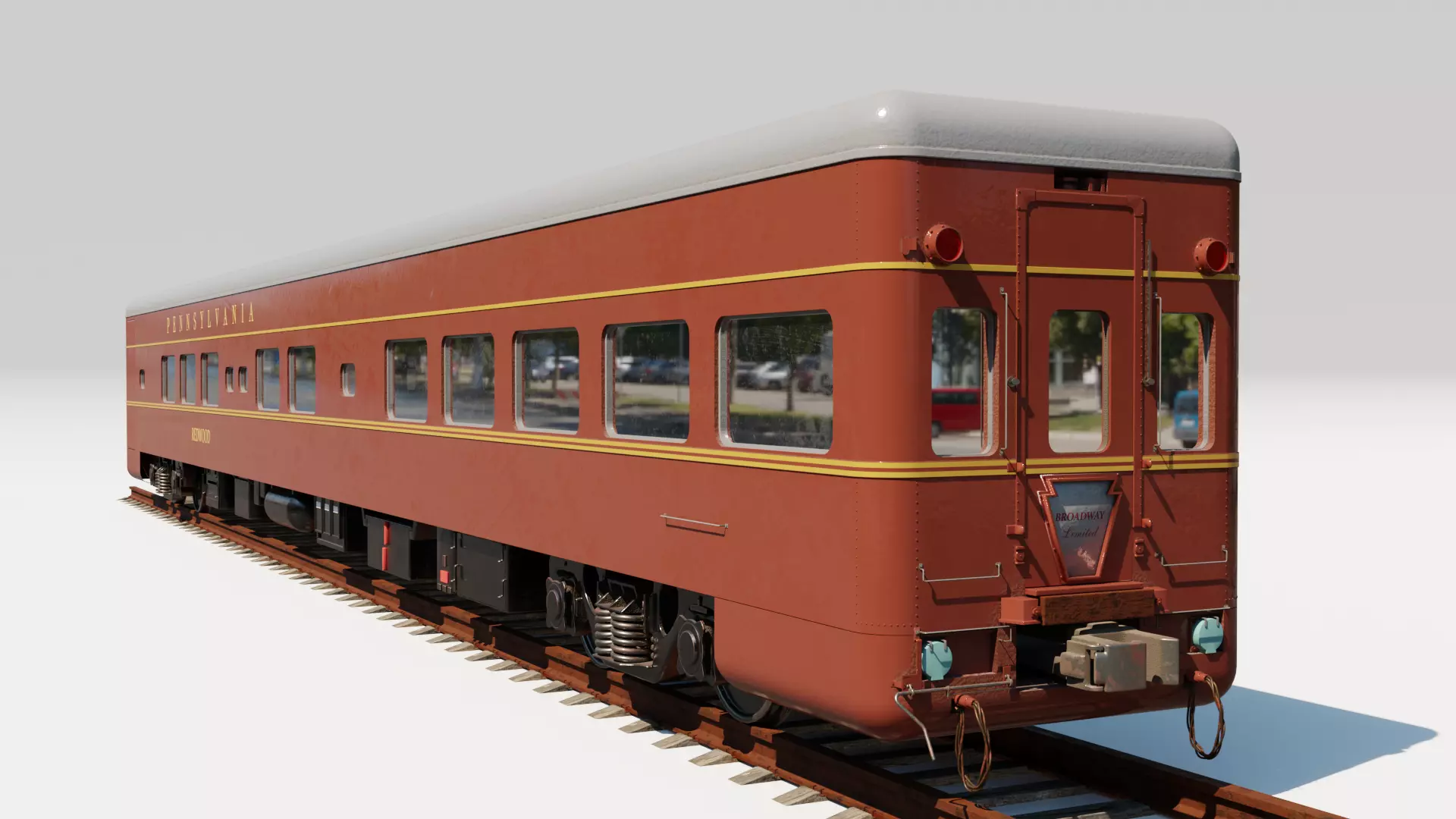 Train 3d Model 3D model_0
