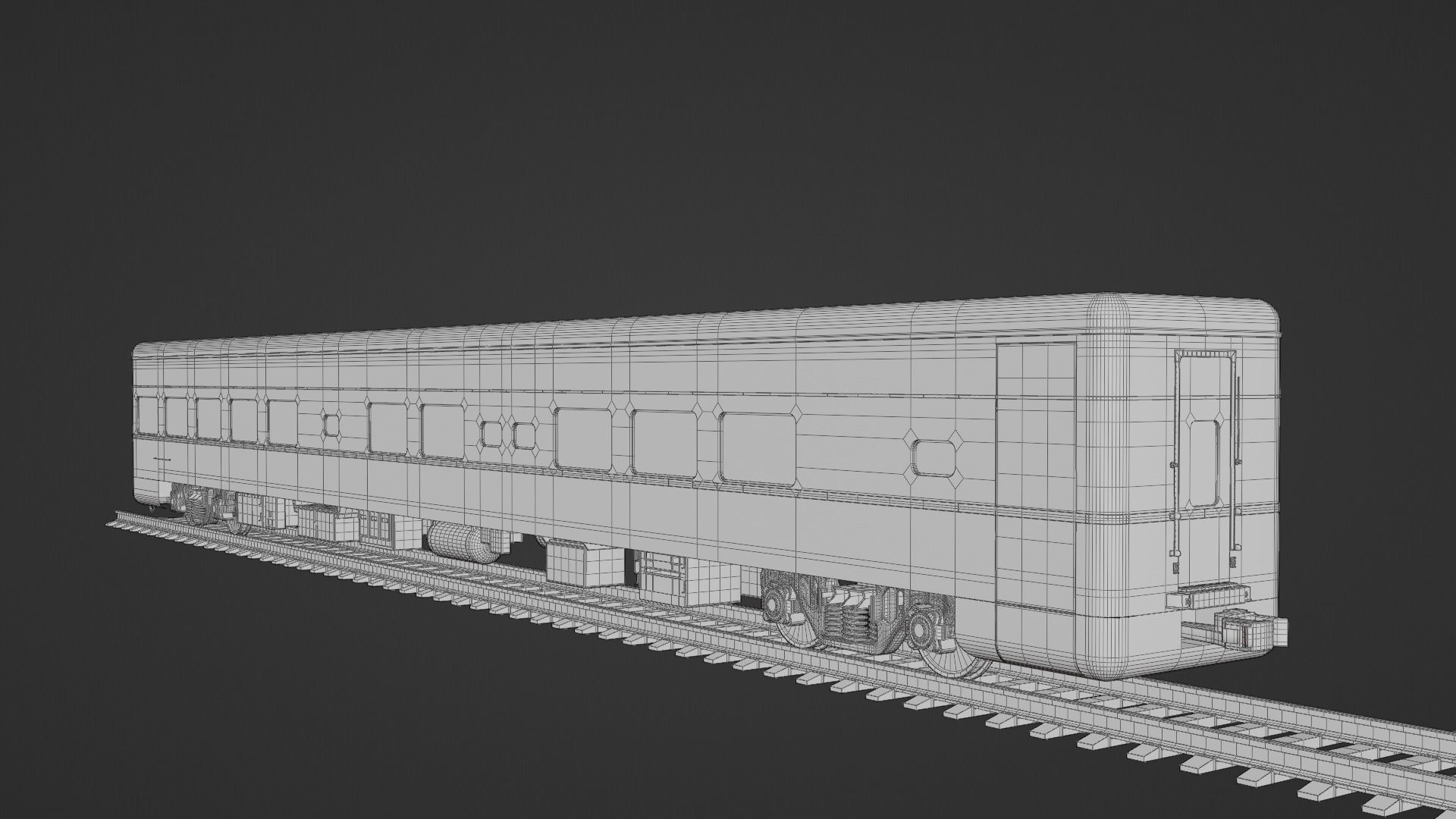 Train 3d Model 3D model_14