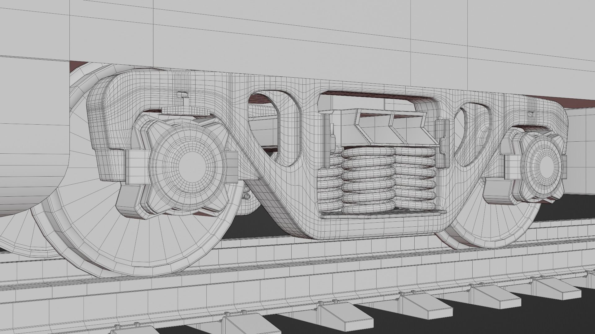 Train 3d Model 3D model_10