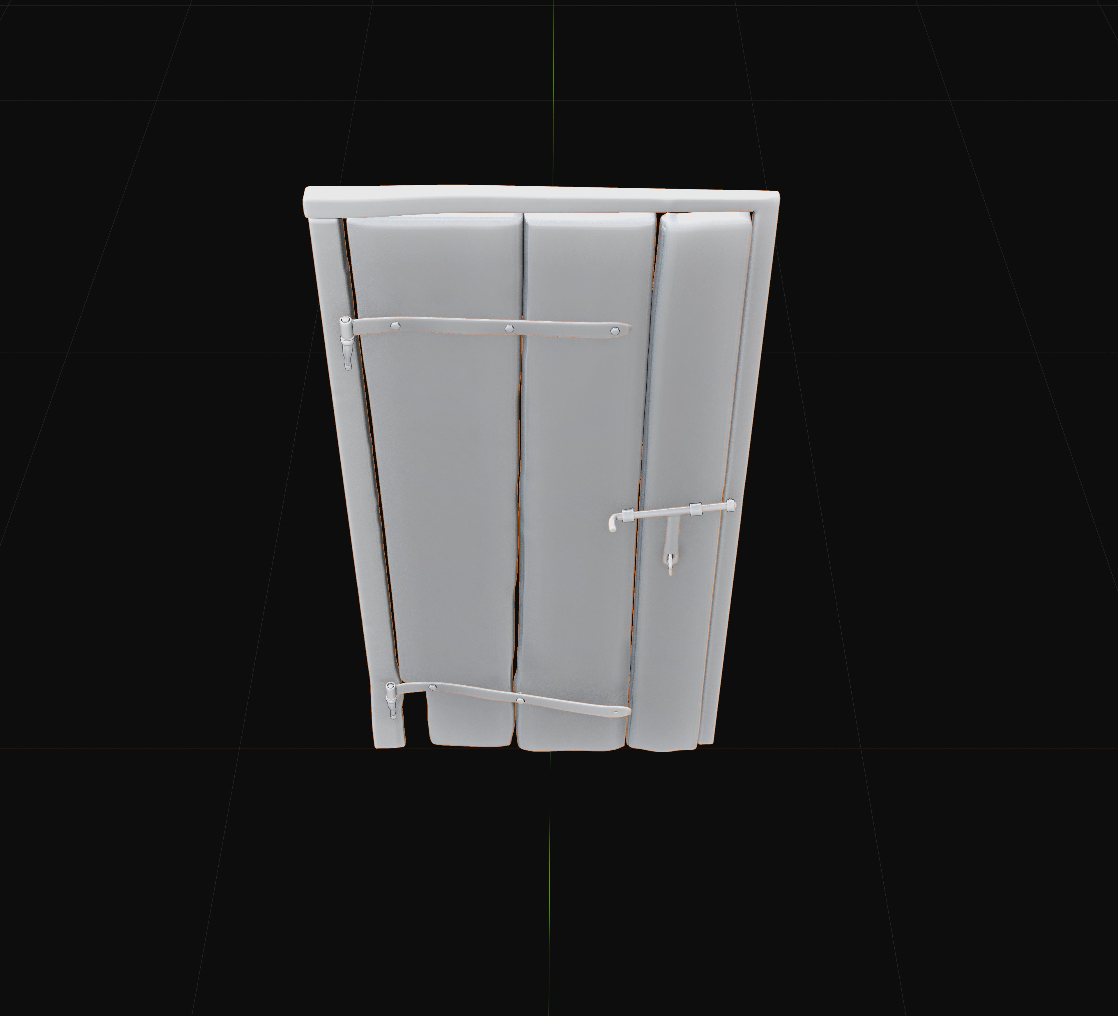3D exterior rural door Collection Low-poly 3D model_76