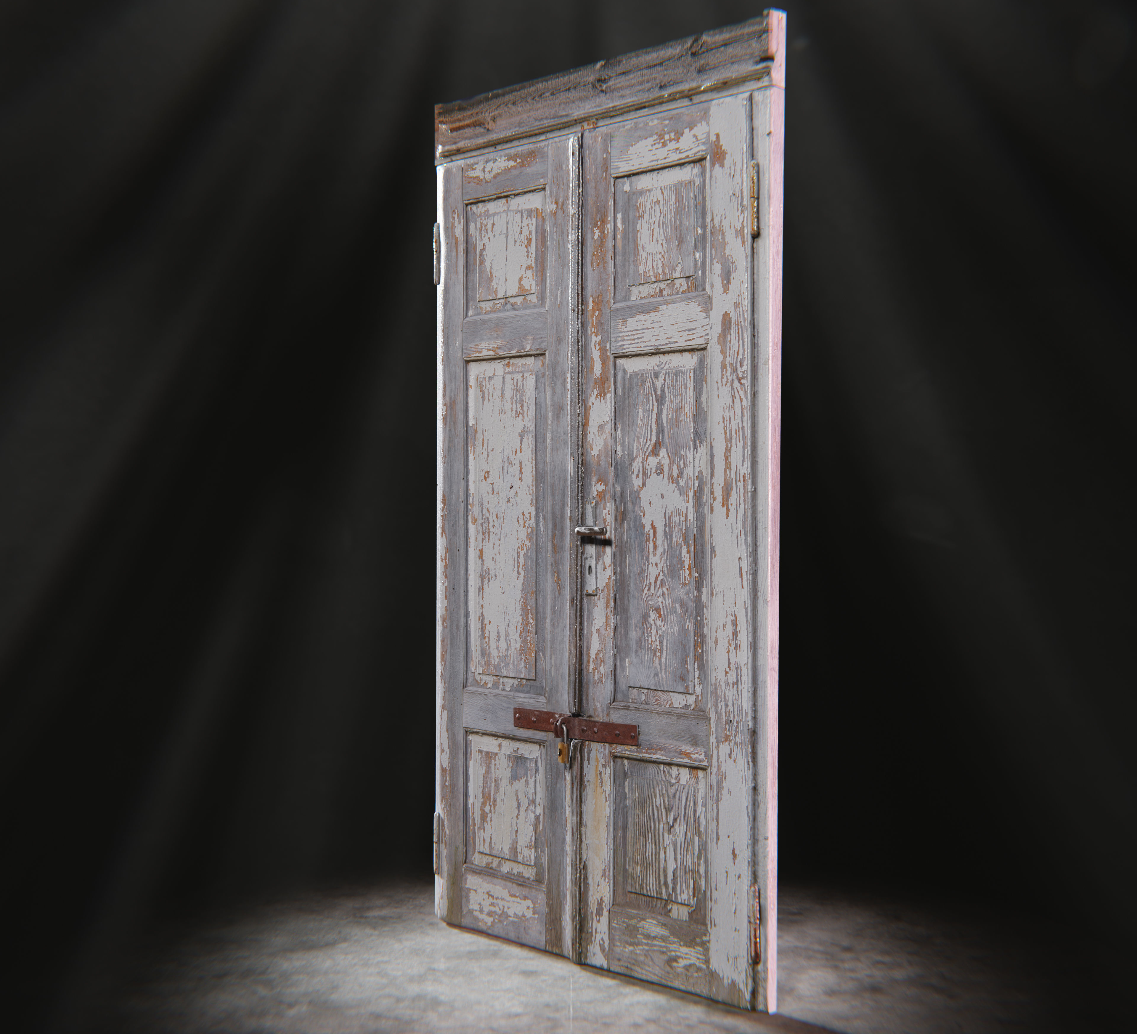 3D exterior rural door Collection Low-poly 3D model_10