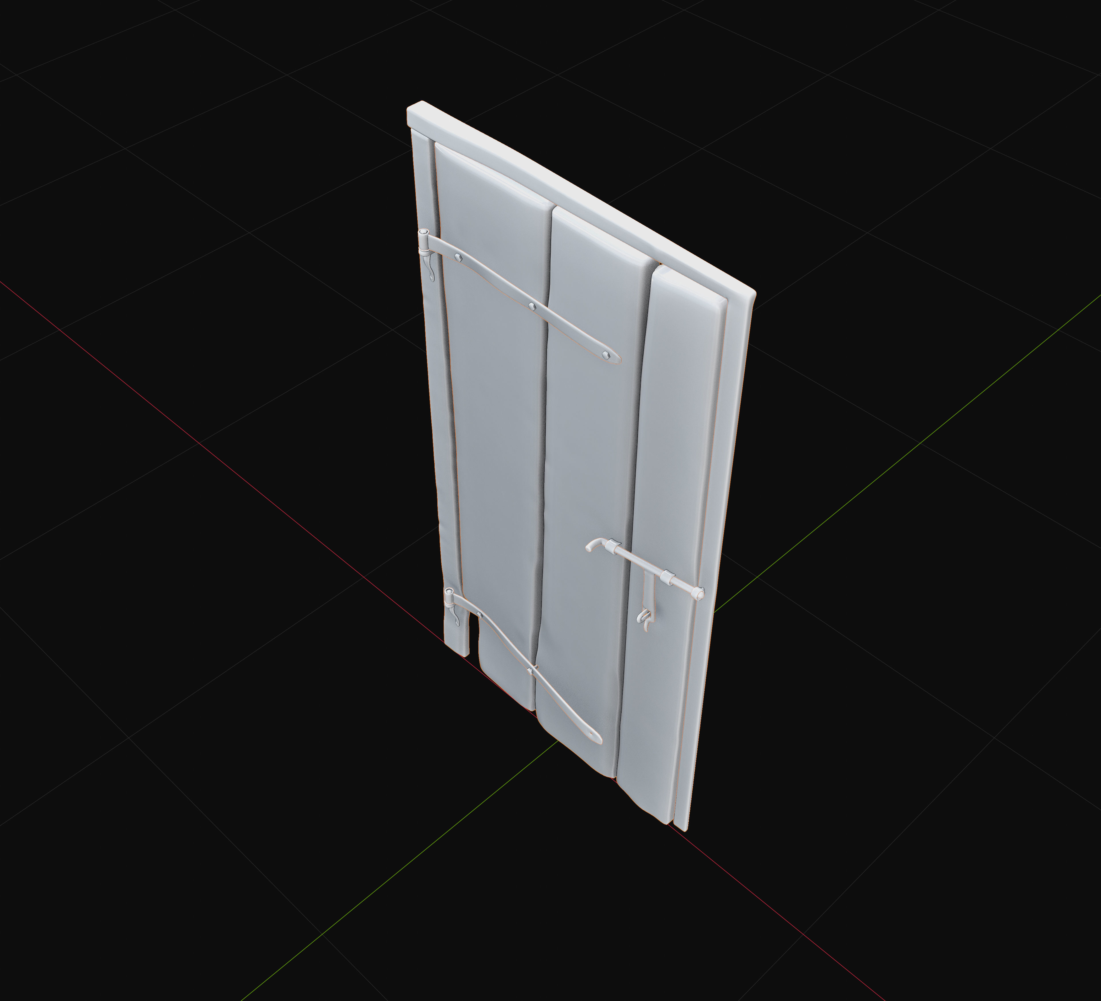 3D exterior rural door Collection Low-poly 3D model_75