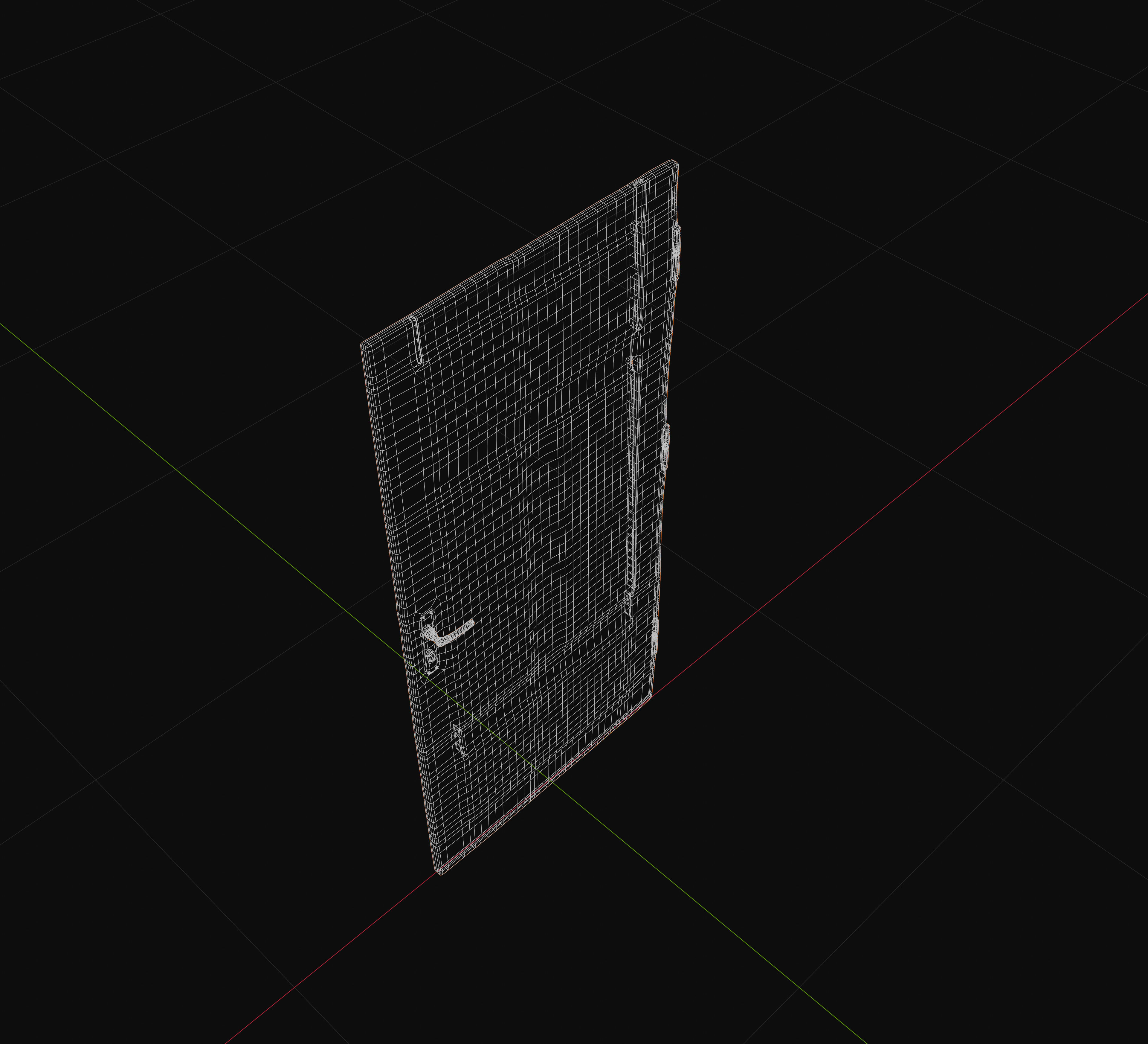 3D exterior rural door Collection Low-poly 3D model_45