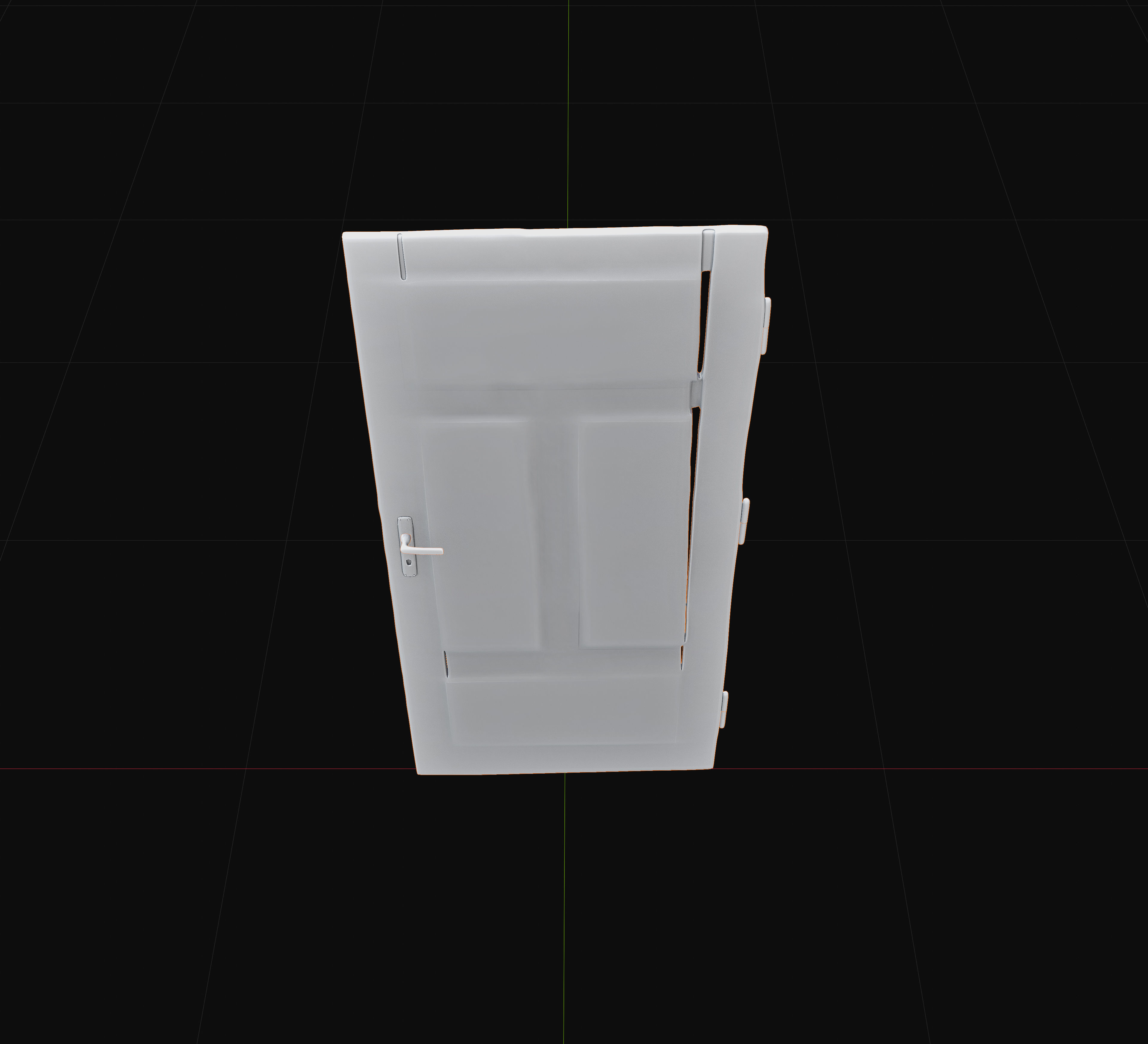 3D exterior rural door Collection Low-poly 3D model_68