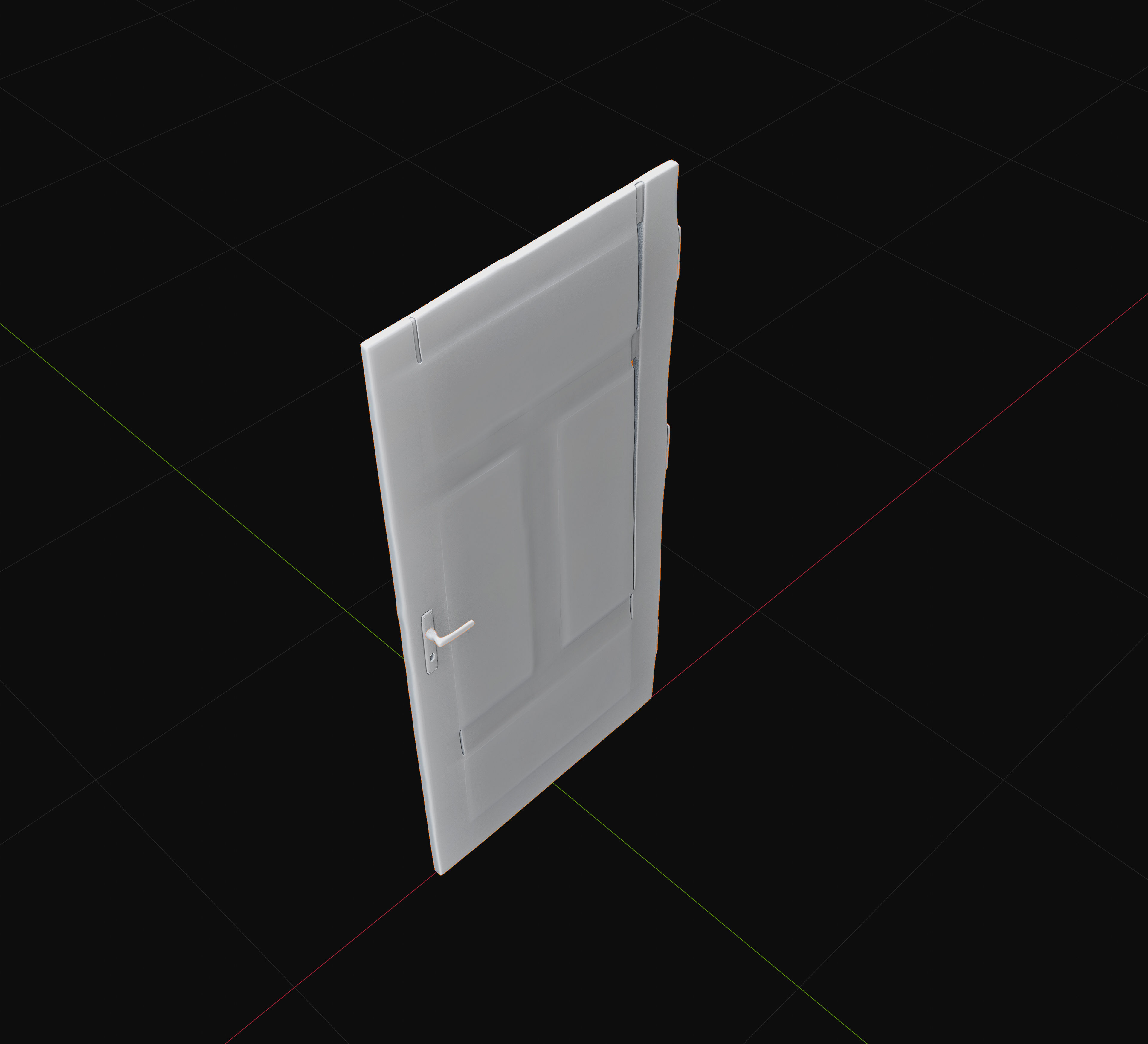 3D exterior rural door Collection Low-poly 3D model_69