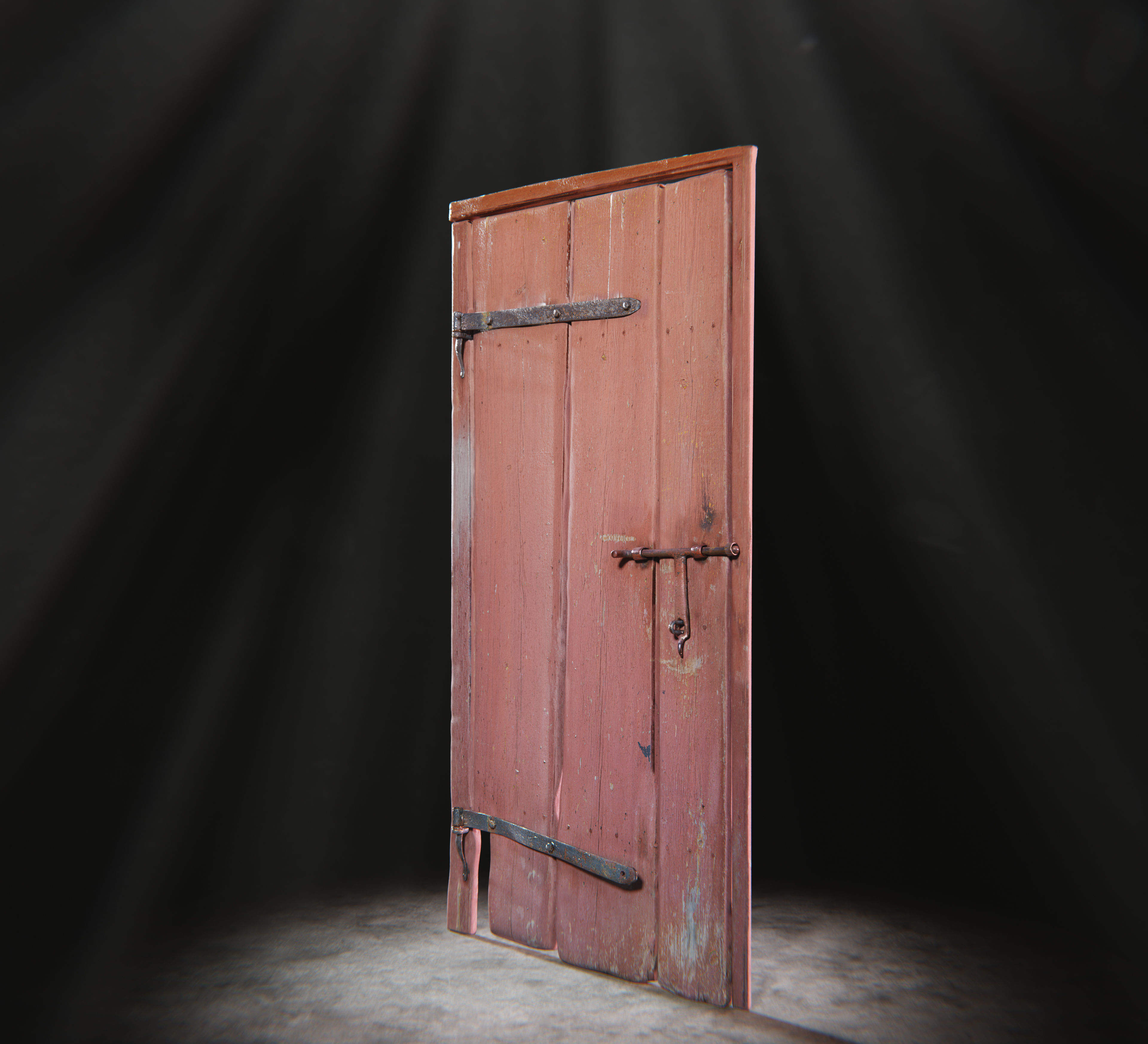 3D exterior rural door Collection Low-poly 3D model_26