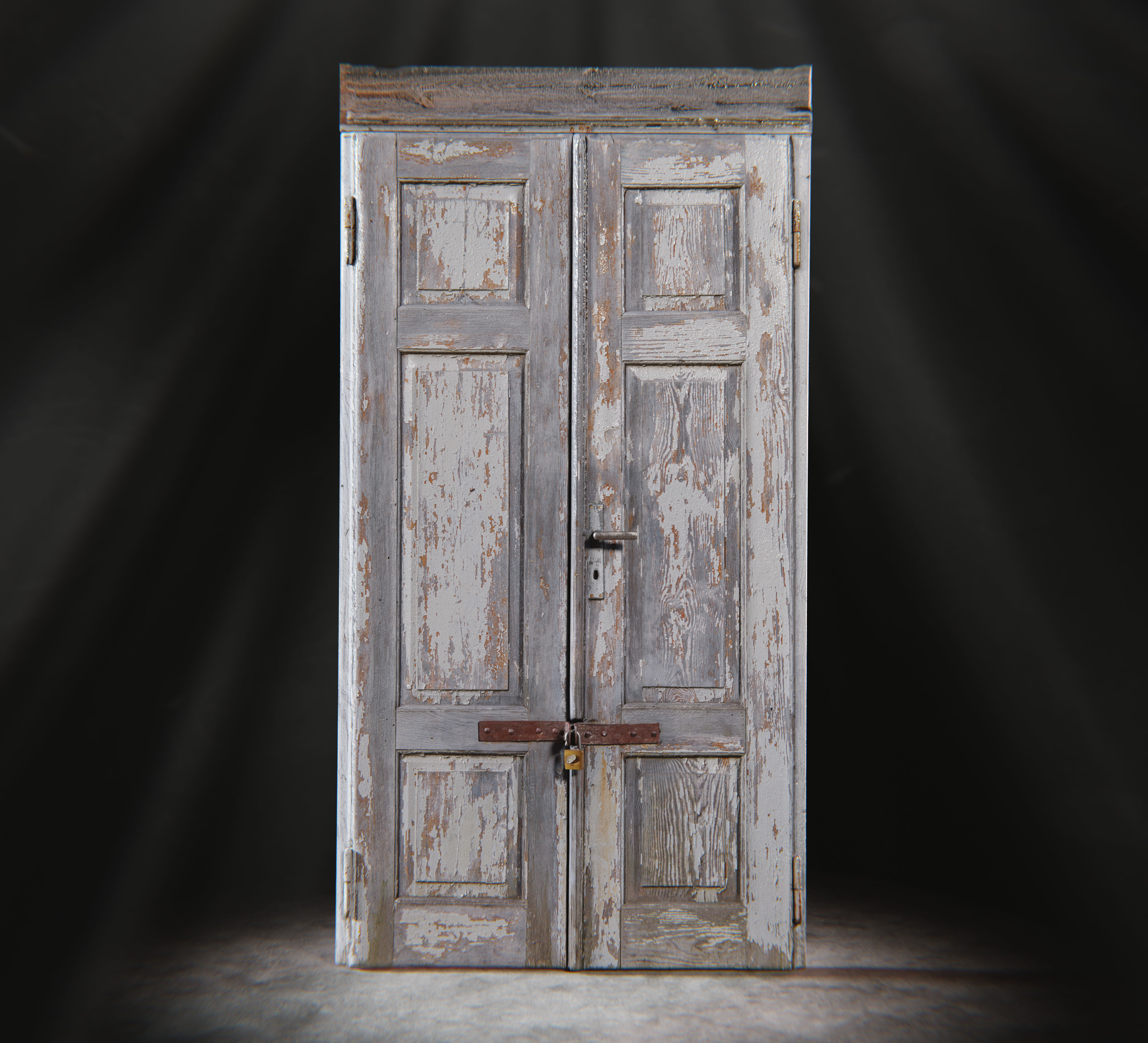 3D exterior rural door Collection Low-poly 3D model_8