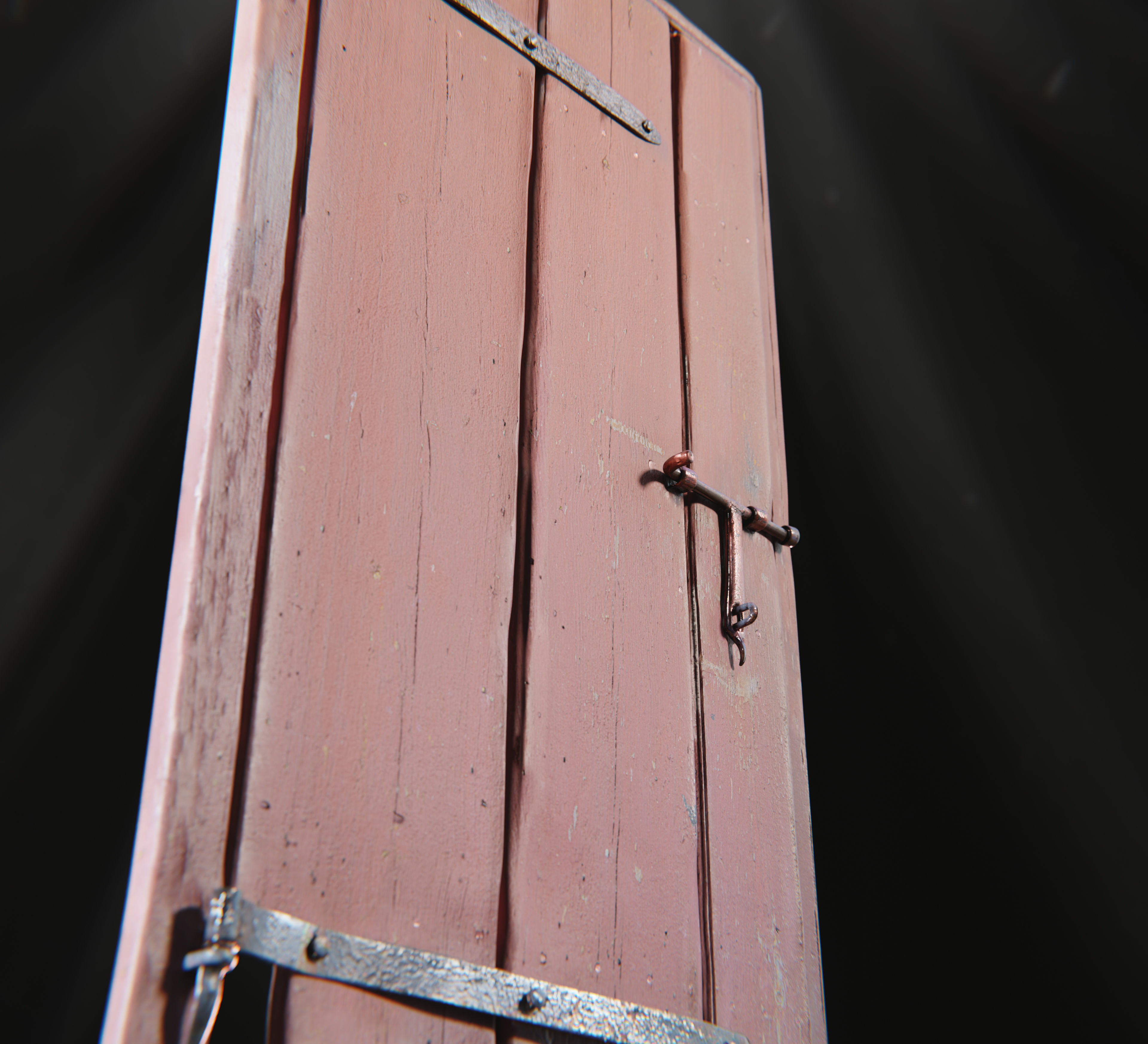 3D exterior rural door Collection Low-poly 3D model_30