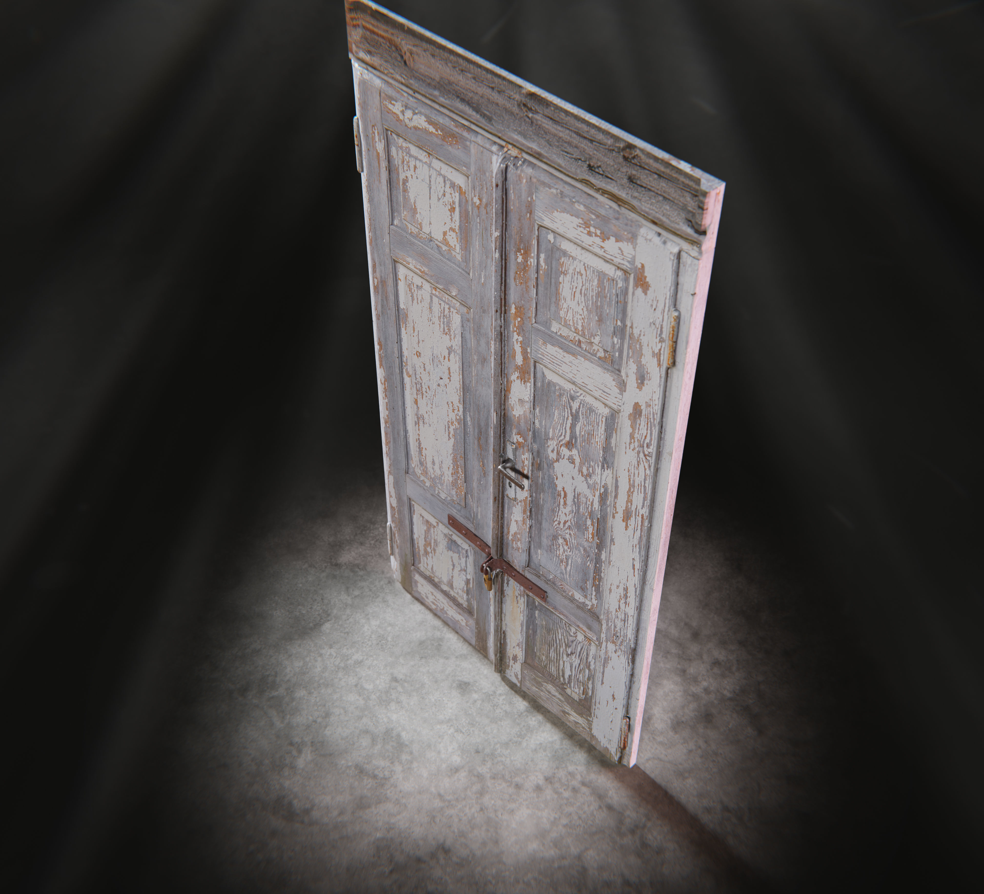 3D exterior rural door Collection Low-poly 3D model_11