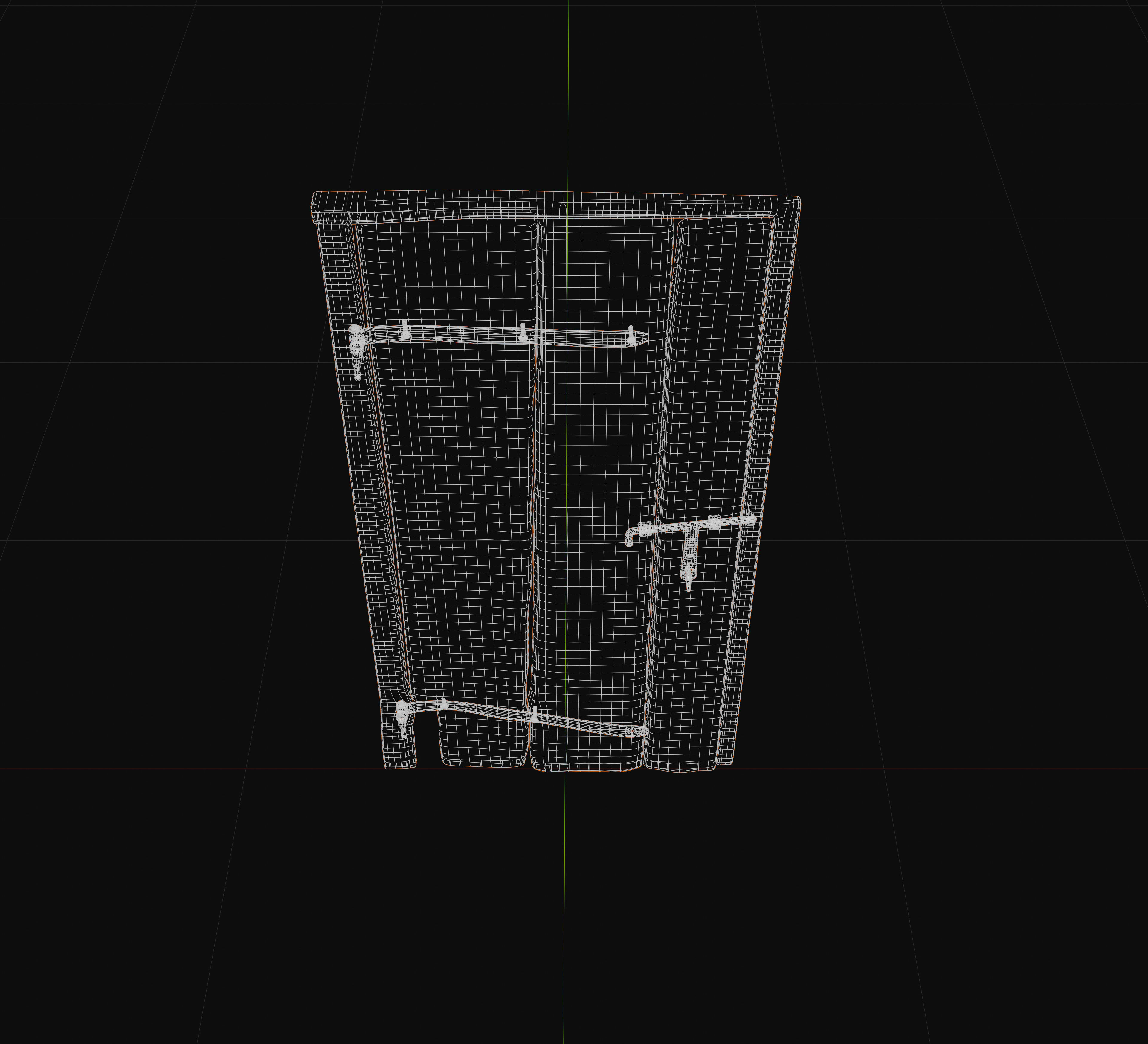 3D exterior rural door Collection Low-poly 3D model_52