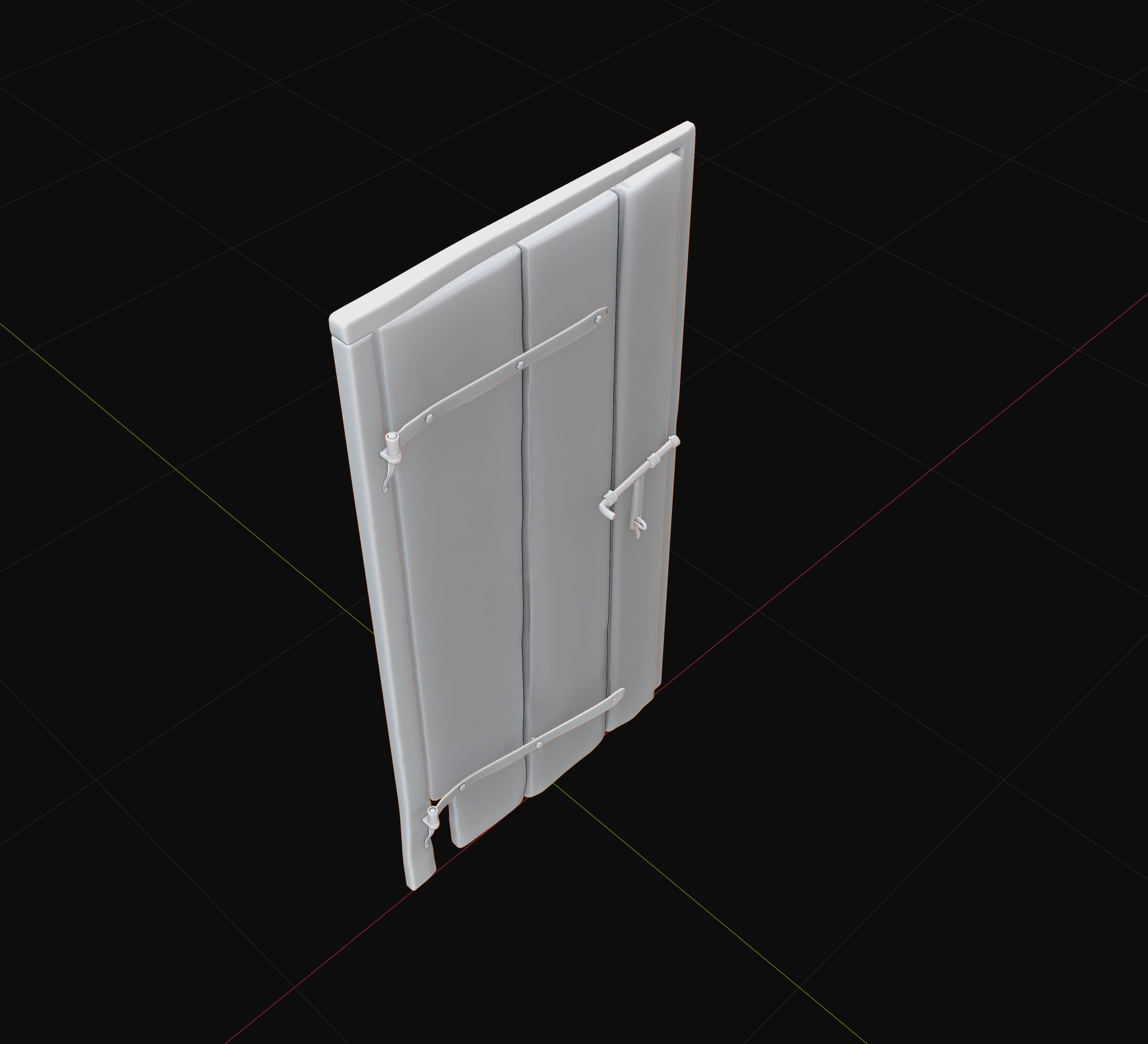 3D exterior rural door Collection Low-poly 3D model_77