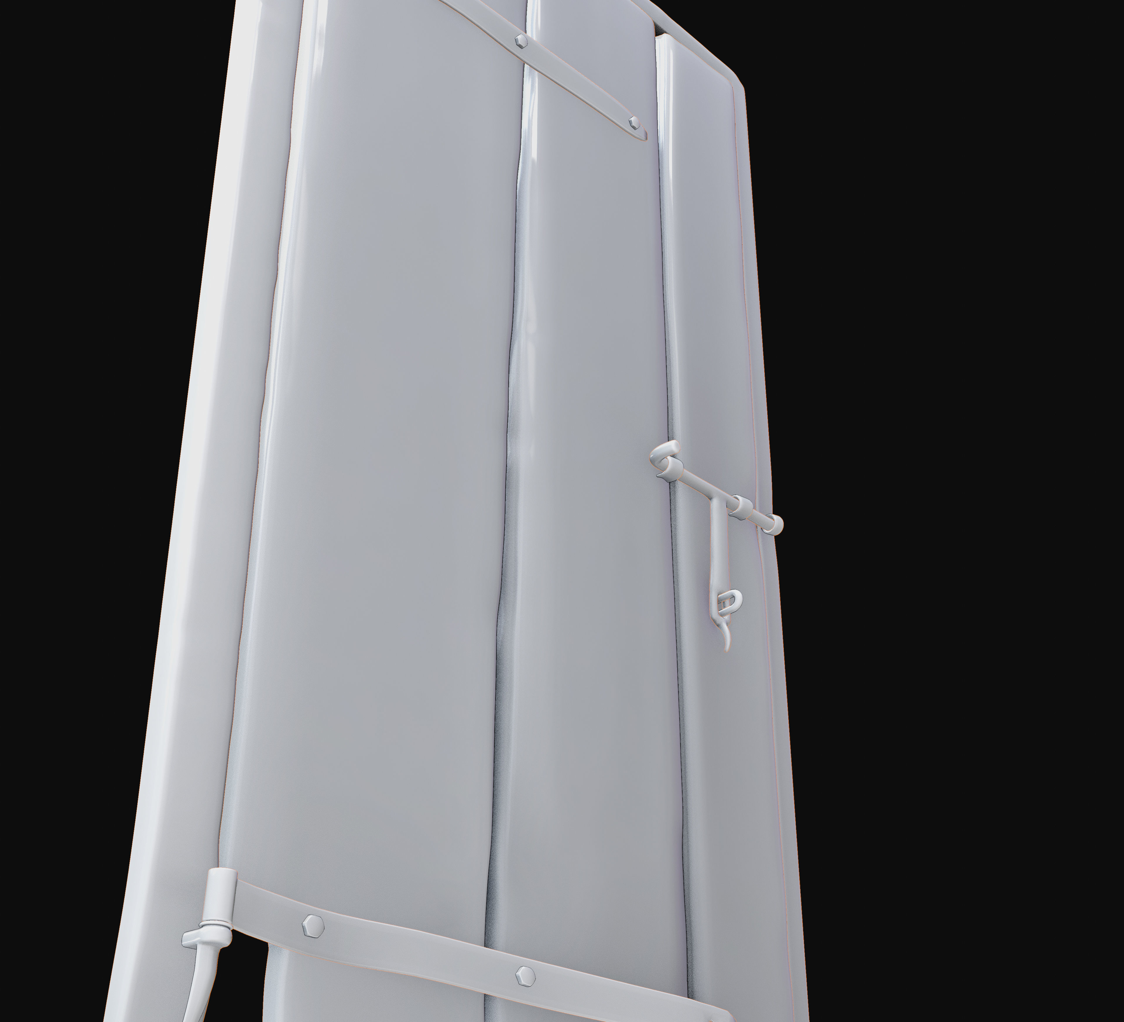 3D exterior rural door Collection Low-poly 3D model_78