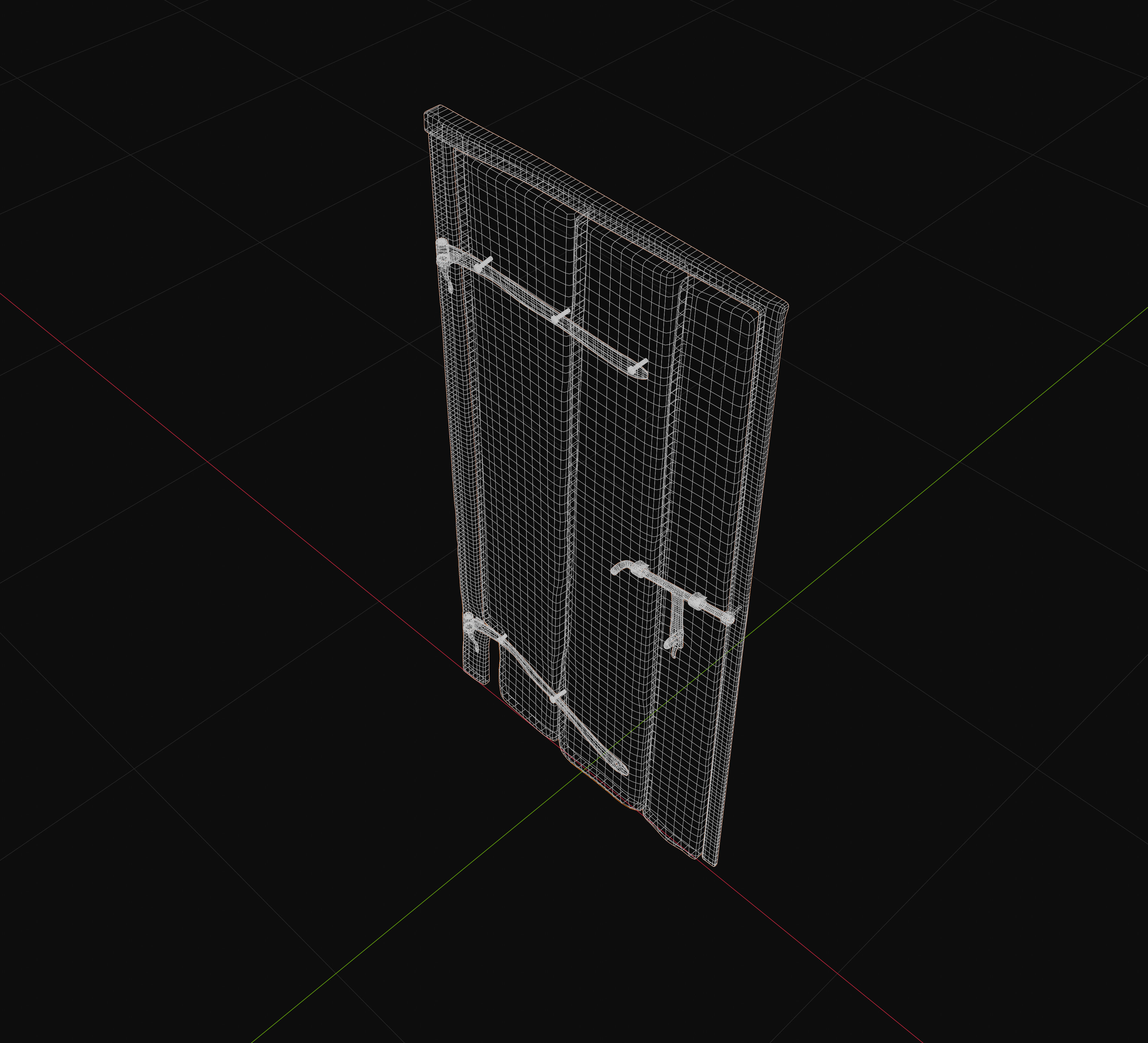 3D exterior rural door Collection Low-poly 3D model_51