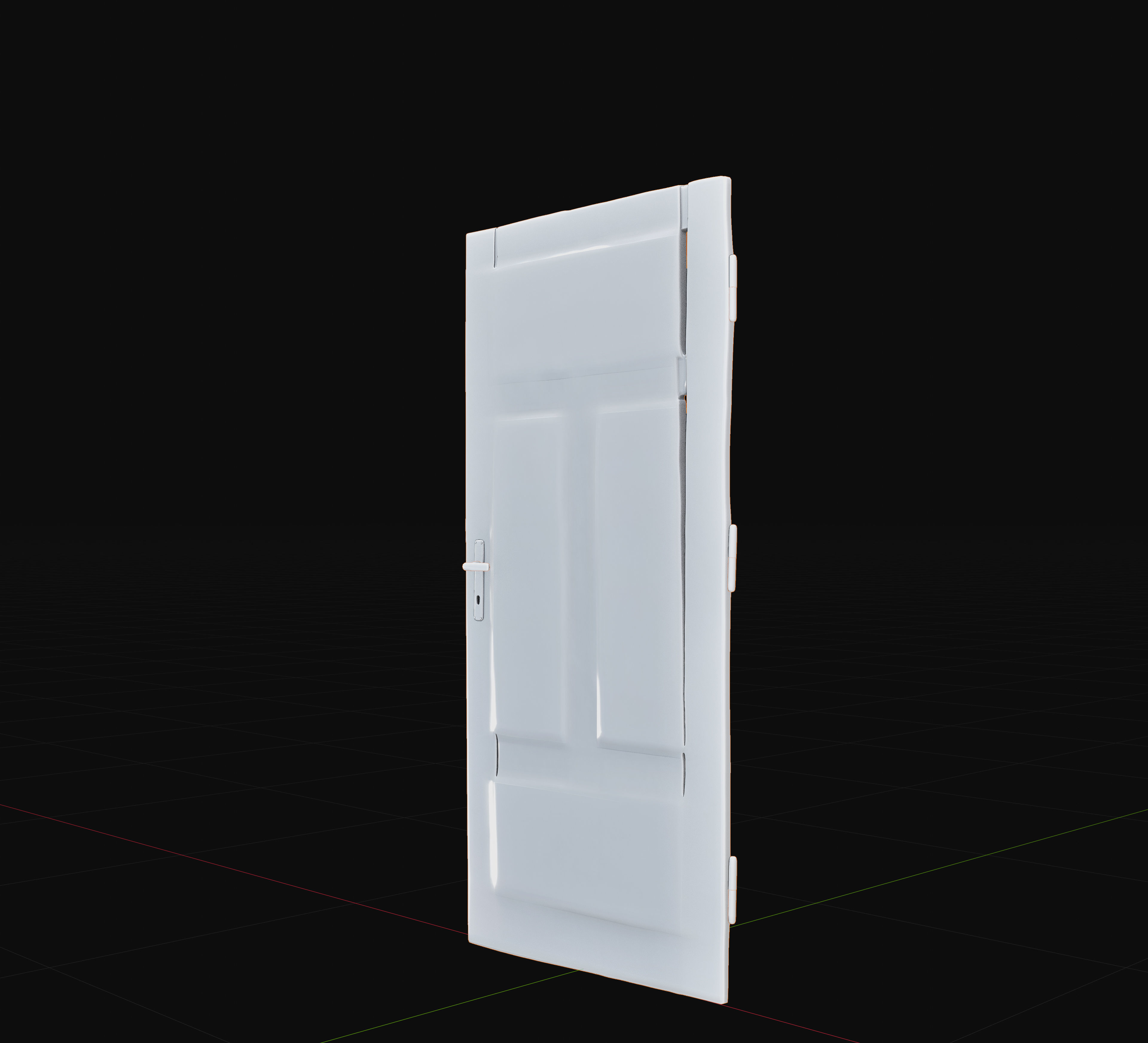3D exterior rural door Collection Low-poly 3D model_66