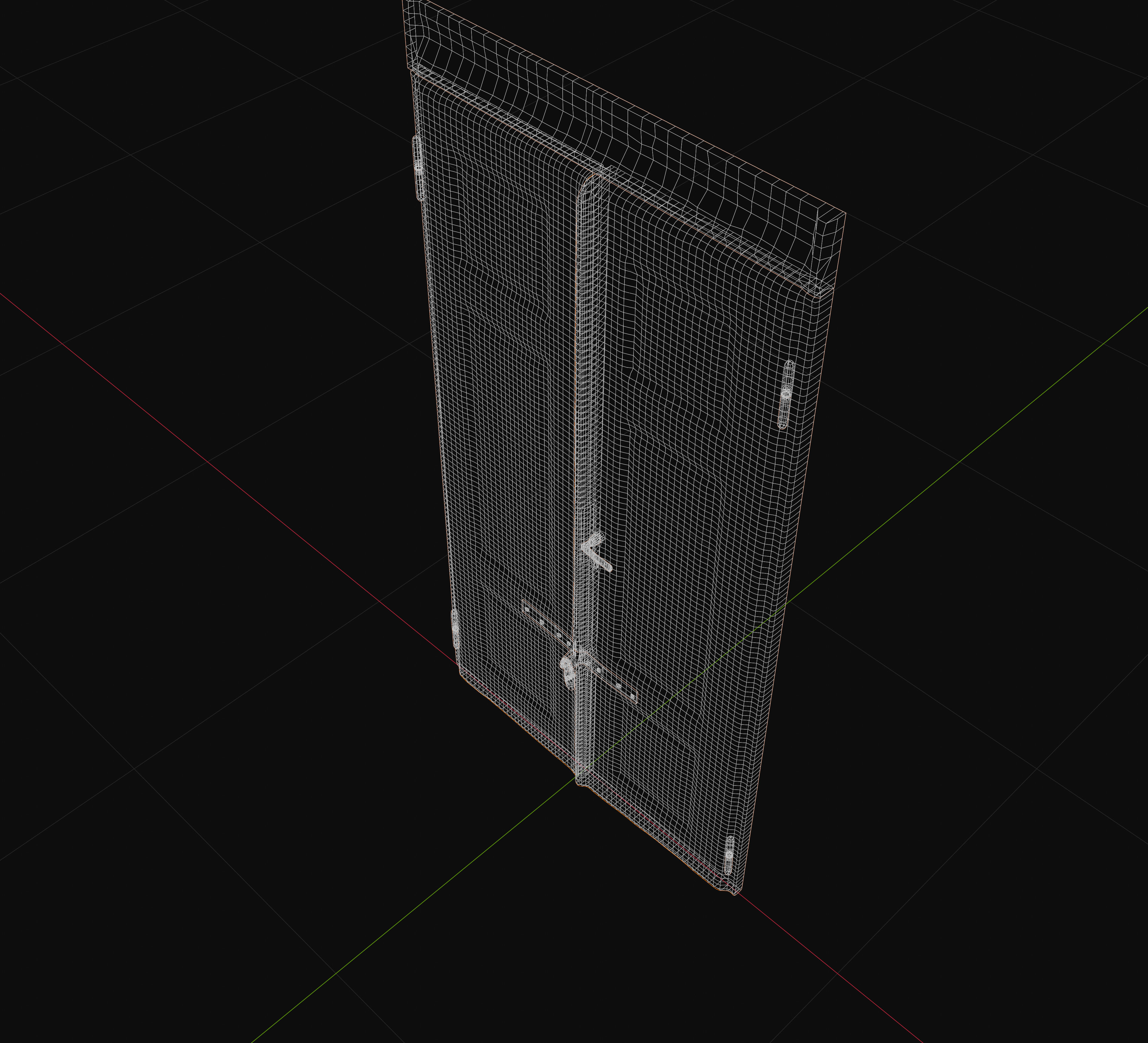 3D exterior rural door Collection Low-poly 3D model_34