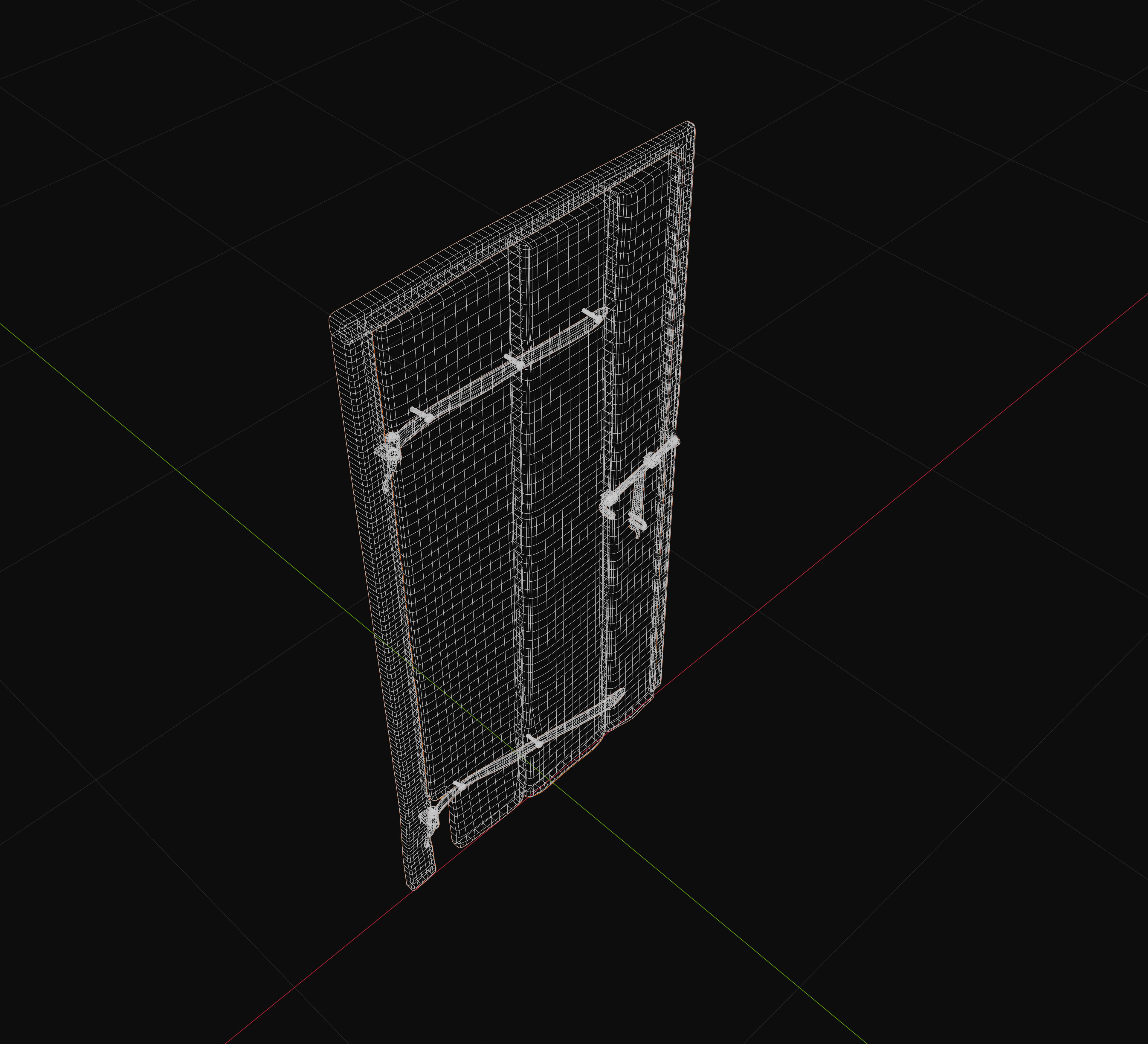3D exterior rural door Collection Low-poly 3D model_53