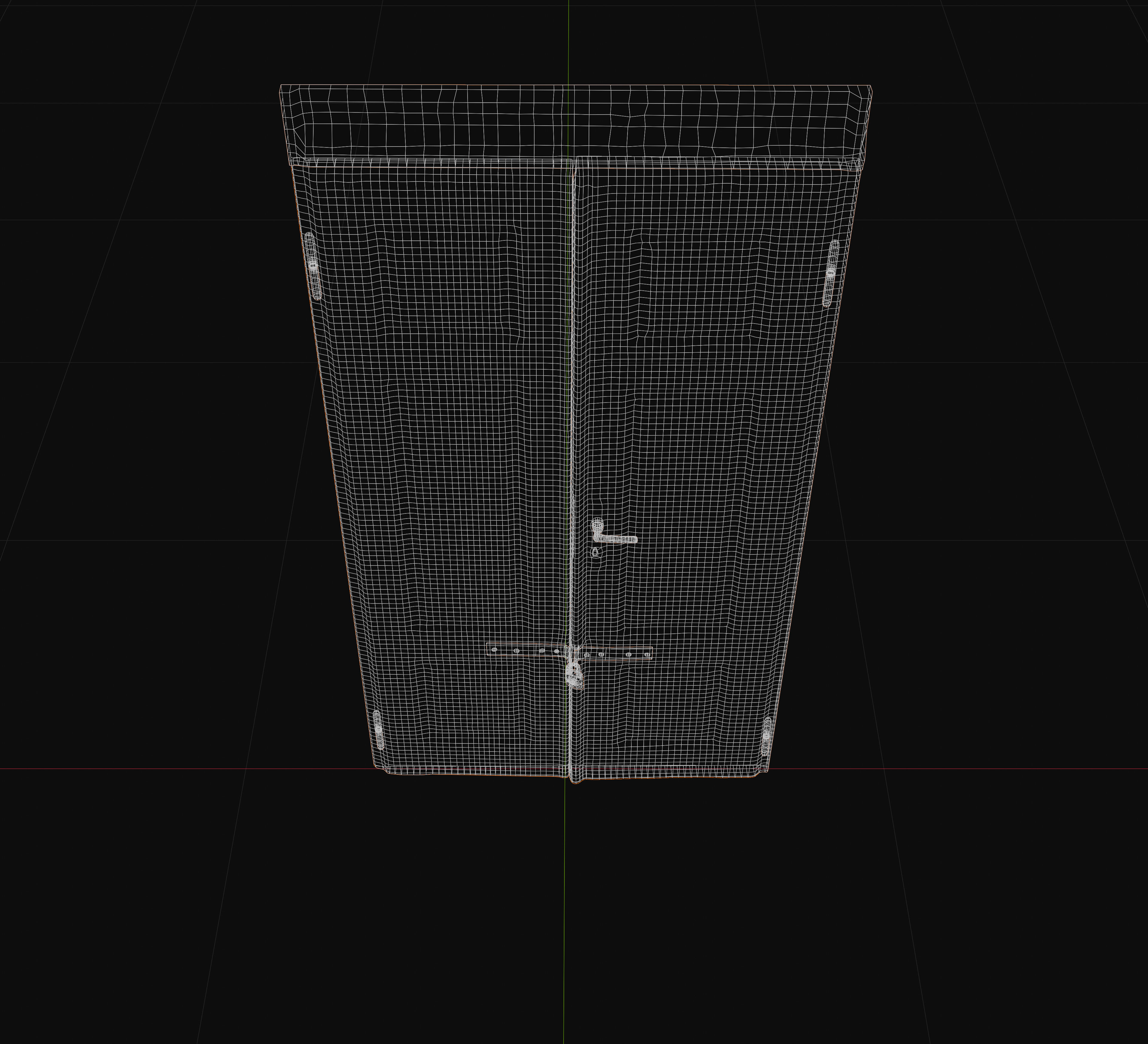 3D exterior rural door Collection Low-poly 3D model_35