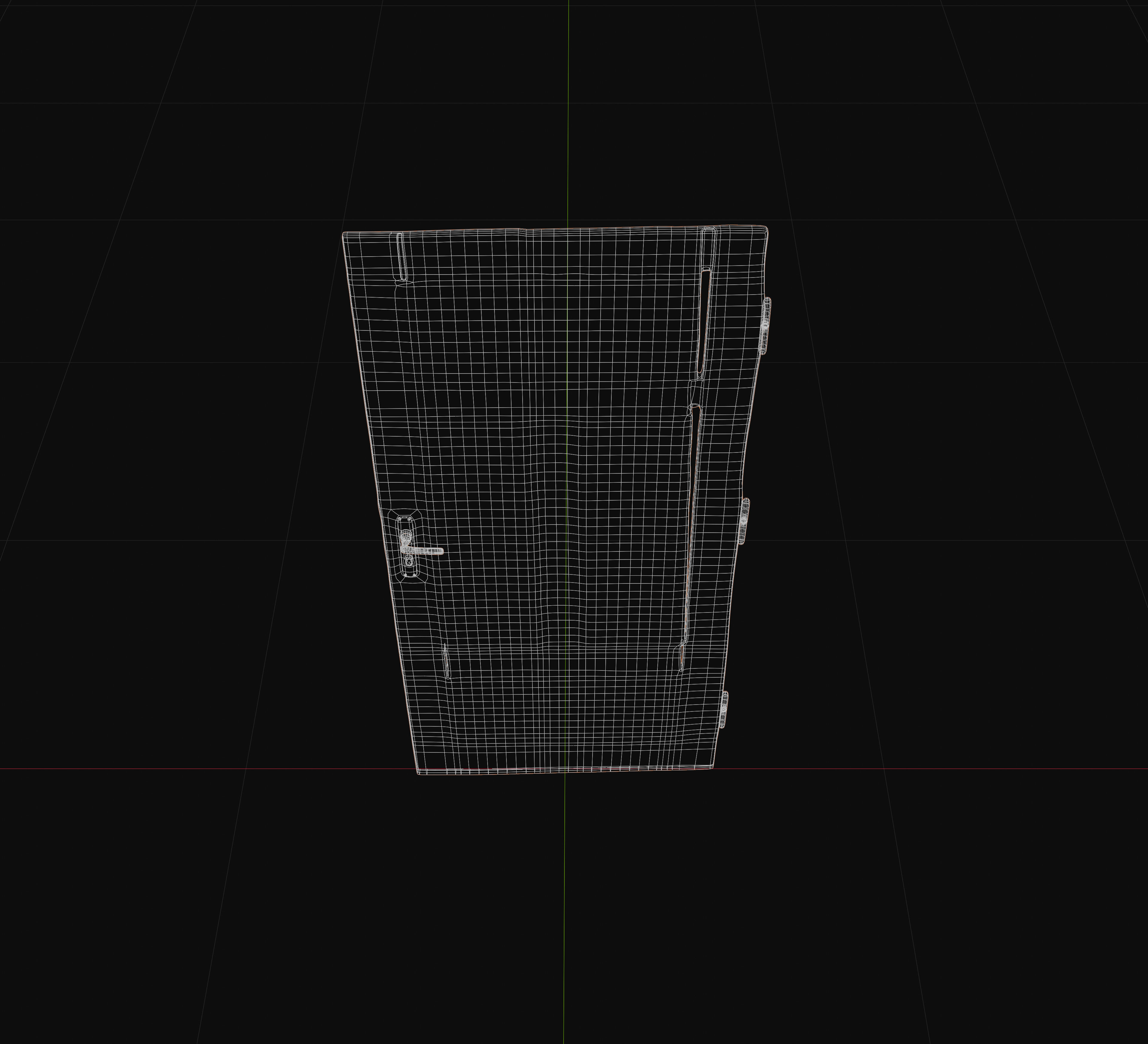 3D exterior rural door Collection Low-poly 3D model_44